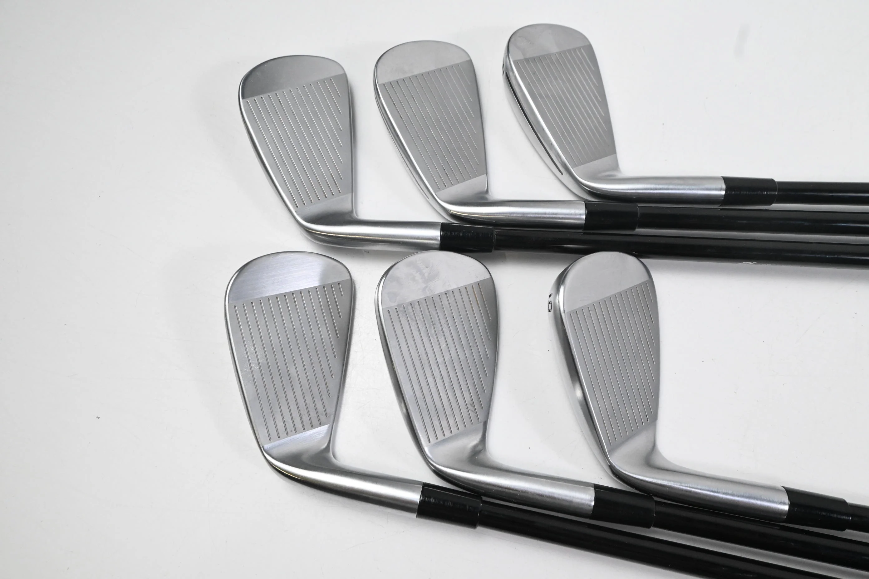 Taylormade P790 2025 Irons / 4-9i / Stiff Flex MMT Black 105 Shafts - Image 3