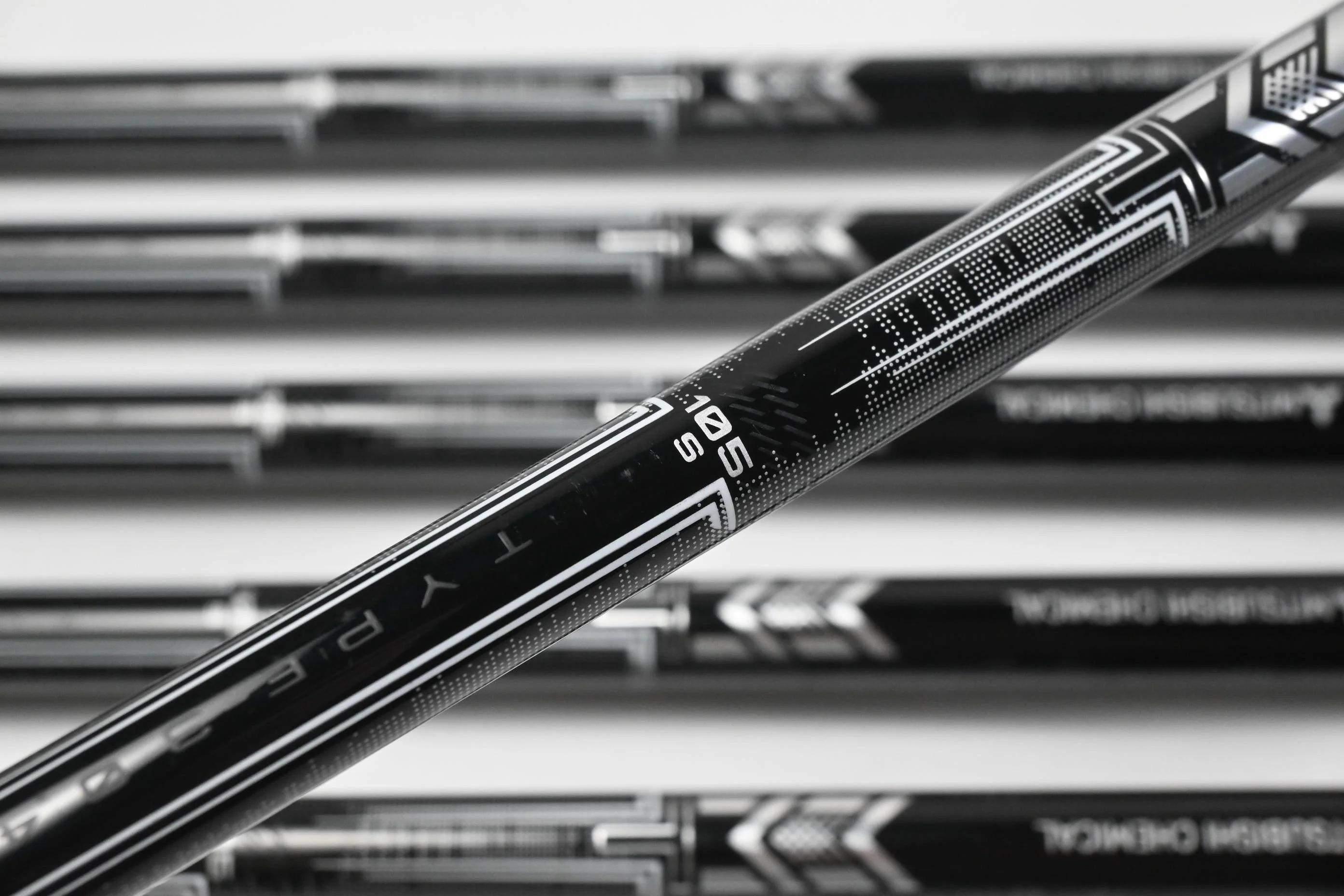 Taylormade P790 2025 Irons / 4-9i / Stiff Flex MMT Black 105 Shafts - Image 5