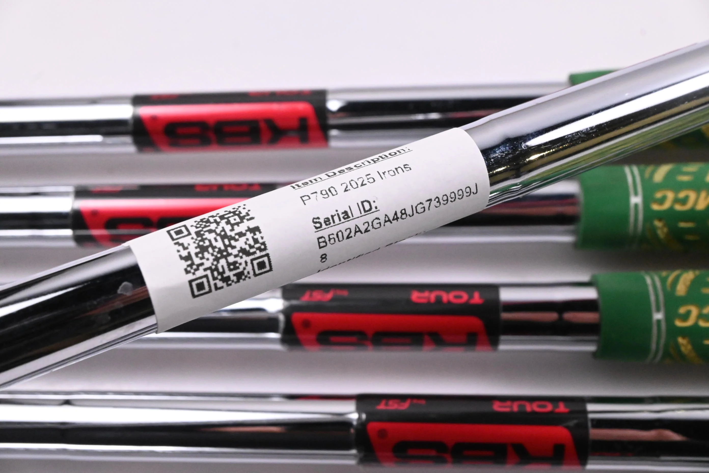 Taylormade P790/P.7CB 2025 Irons / 4-PW / Stiff Flex KBS Tour Shafts - Image 6