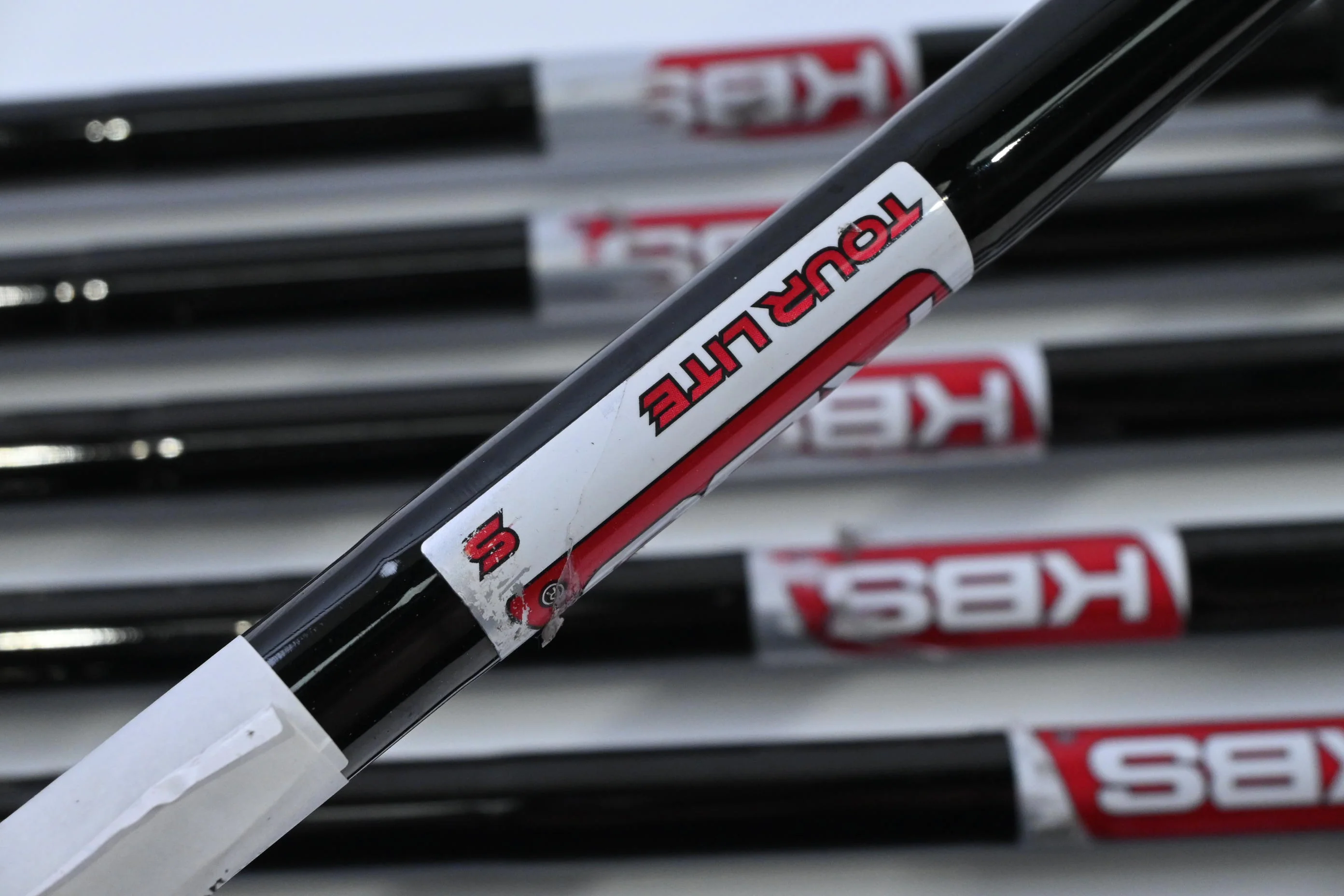Taylormade P790 Phantom Black Irons / 4-PW / Stiff Flex KBS Tour Lite Shafts - Image 5