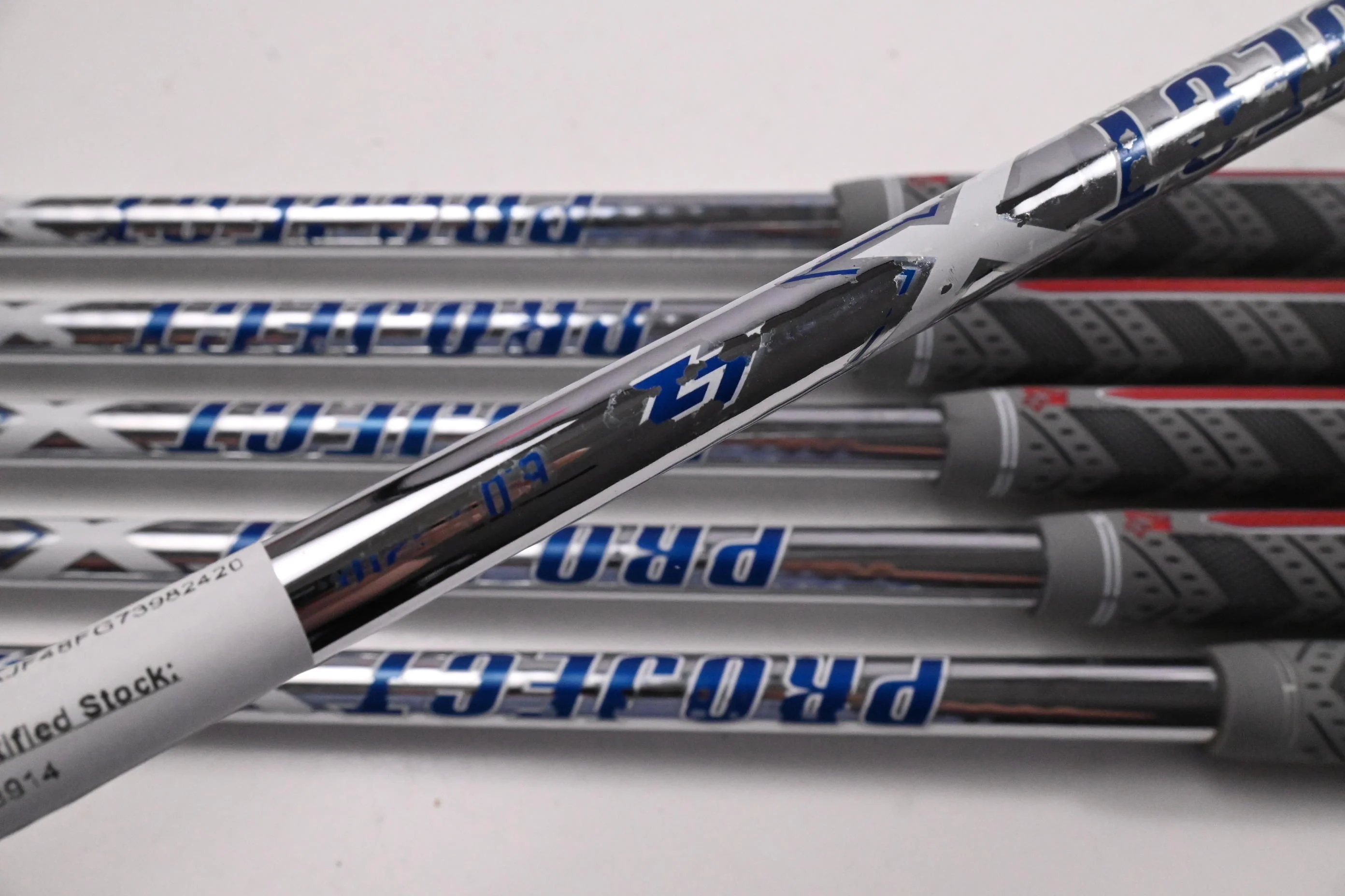 Taylormade P7MB 2020 Irons / 5-PW / Stiff Flex Project X LZ 120 Shafts - Image 5