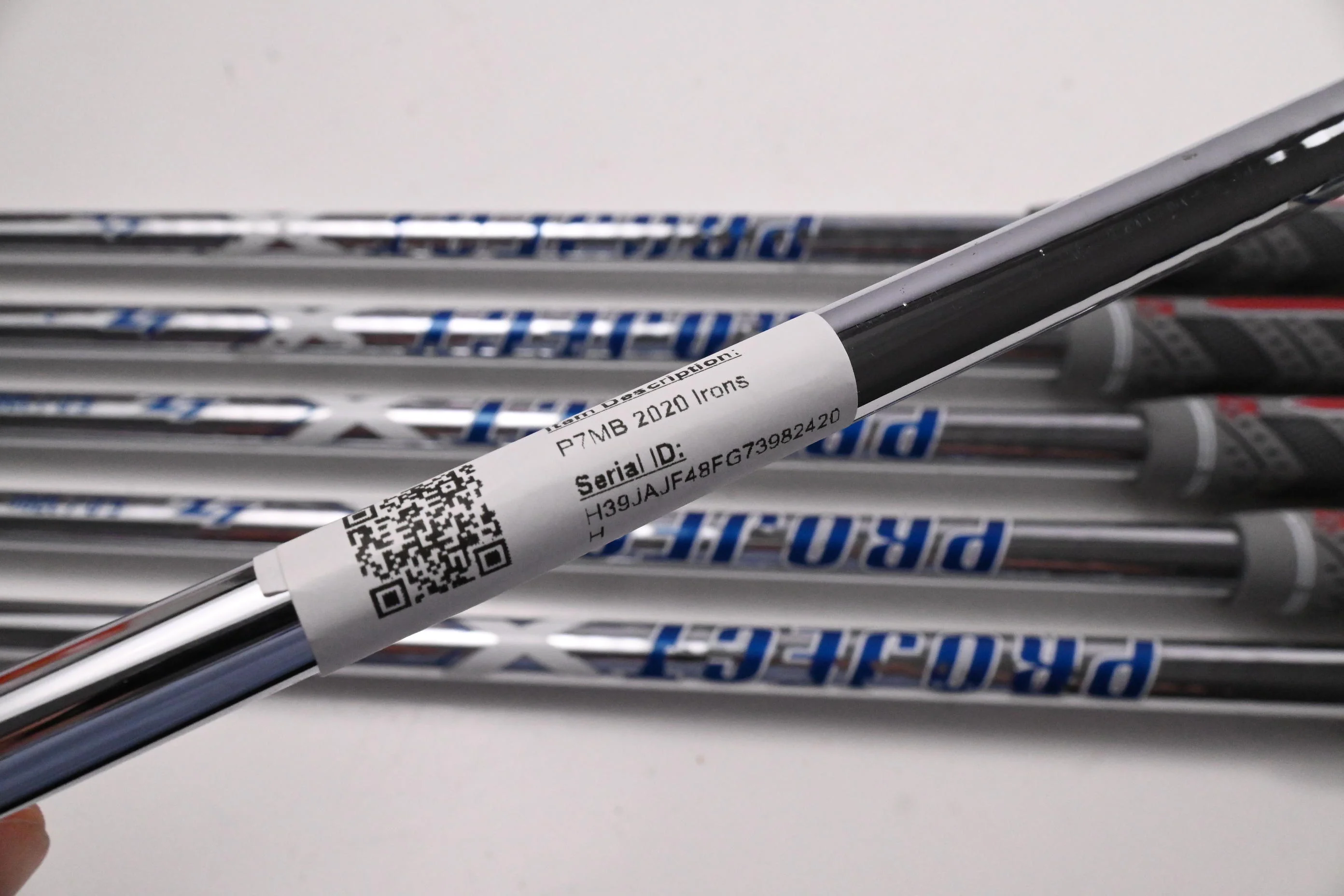 Taylormade P7MB 2020 Irons / 5-PW / Stiff Flex Project X LZ 120 Shafts - Image 6