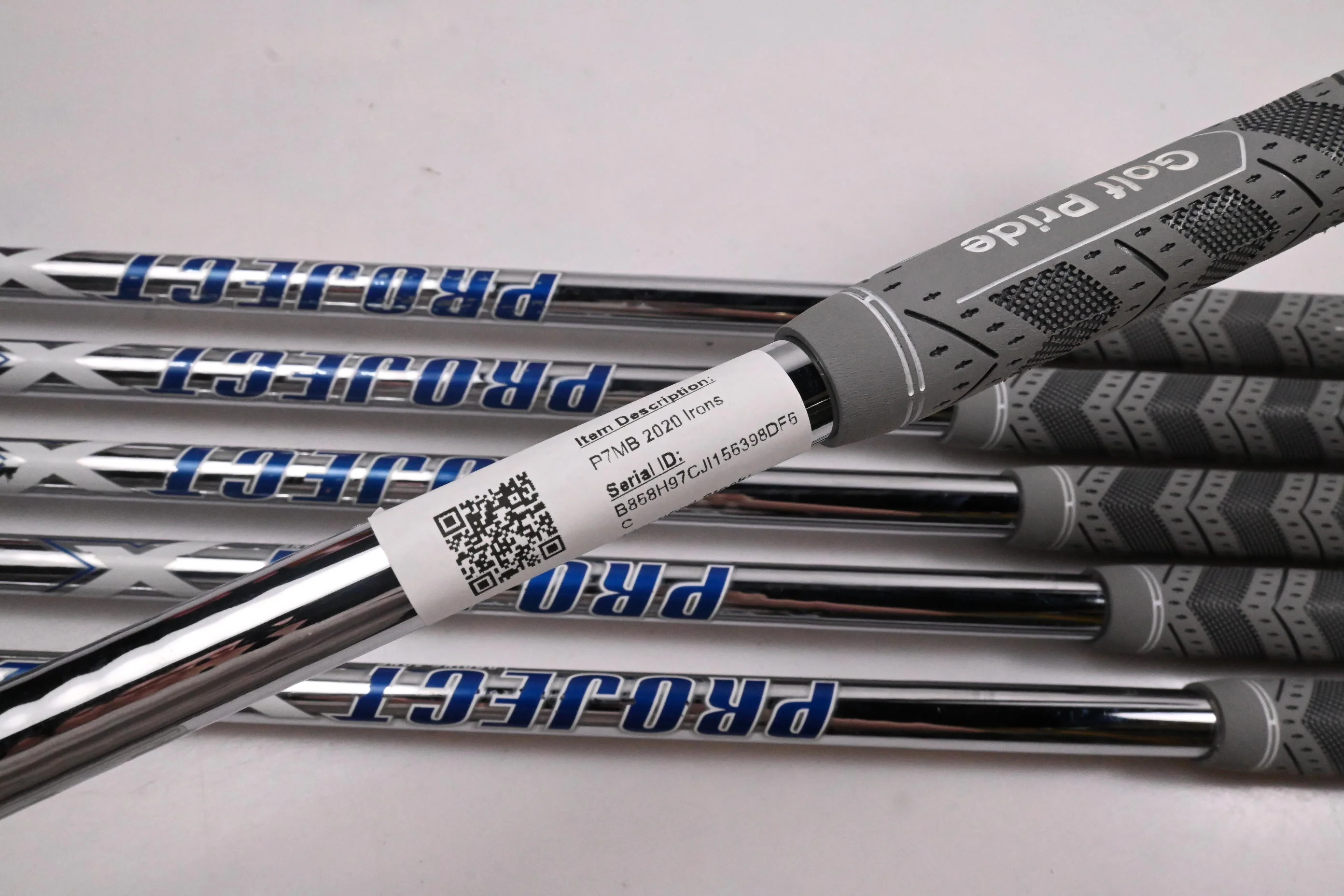 Taylormade P7MB 2020 Irons / 5-PW / Stiff Flex Project X LZ 120 Shafts - Image 6