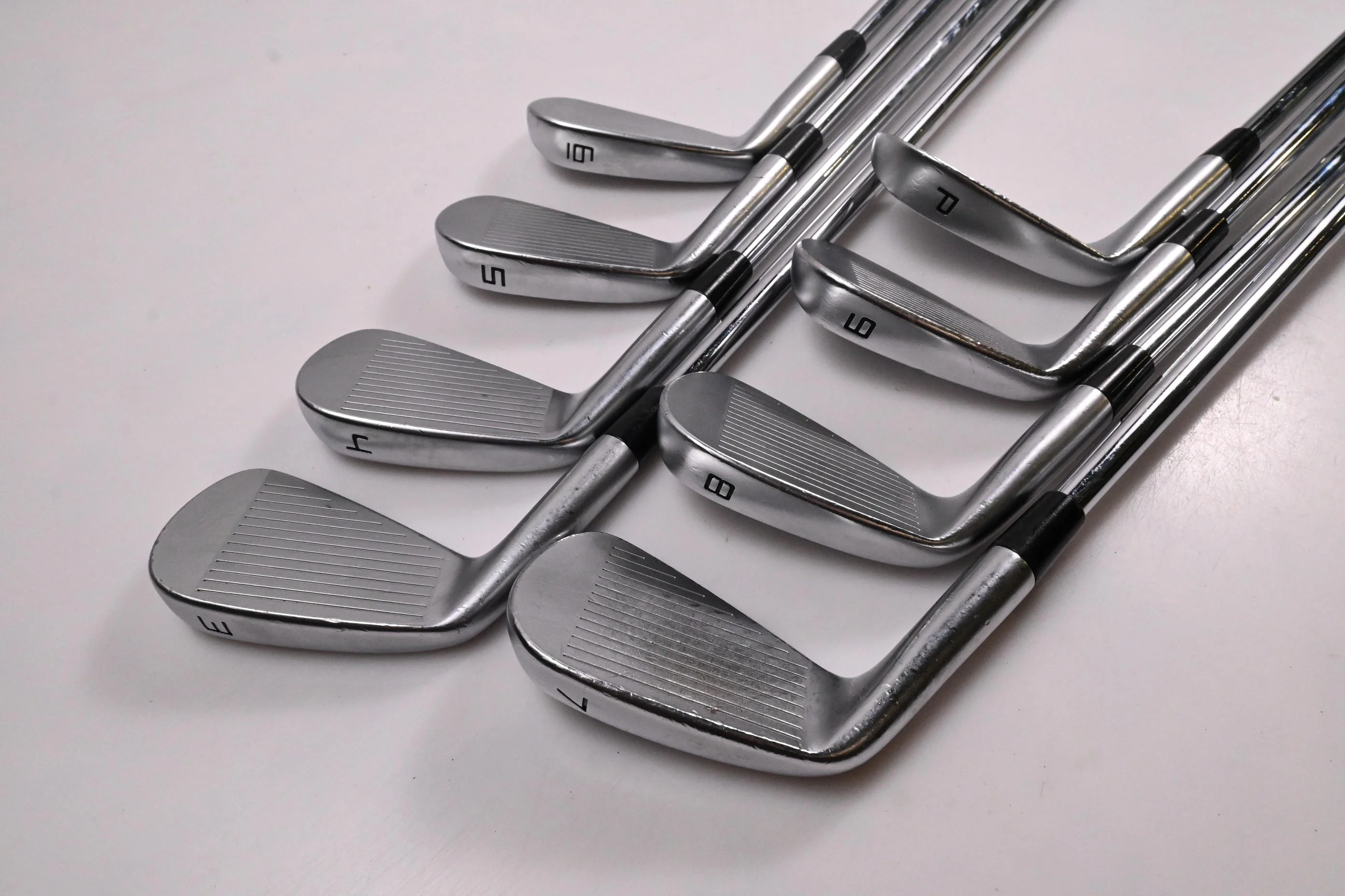 Taylormade P7MB 2023 Irons / 3-PW / Stiff Flex KBS $-Taper 120 Shafts - Image 4