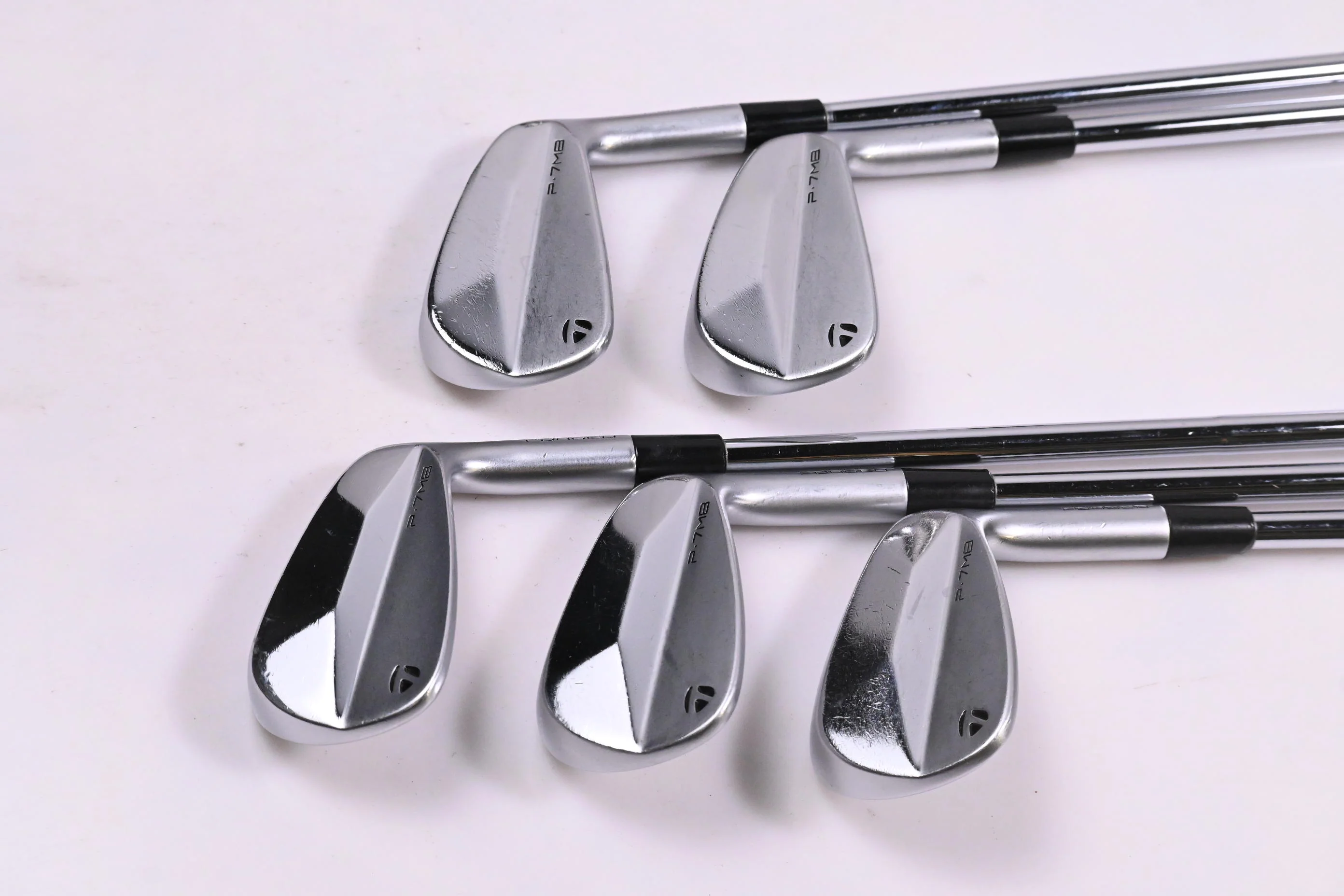 Taylormade P7MB 2023 Irons / 6-PW / X-Flex Dynamic Gold X100 Shafts - Image 2
