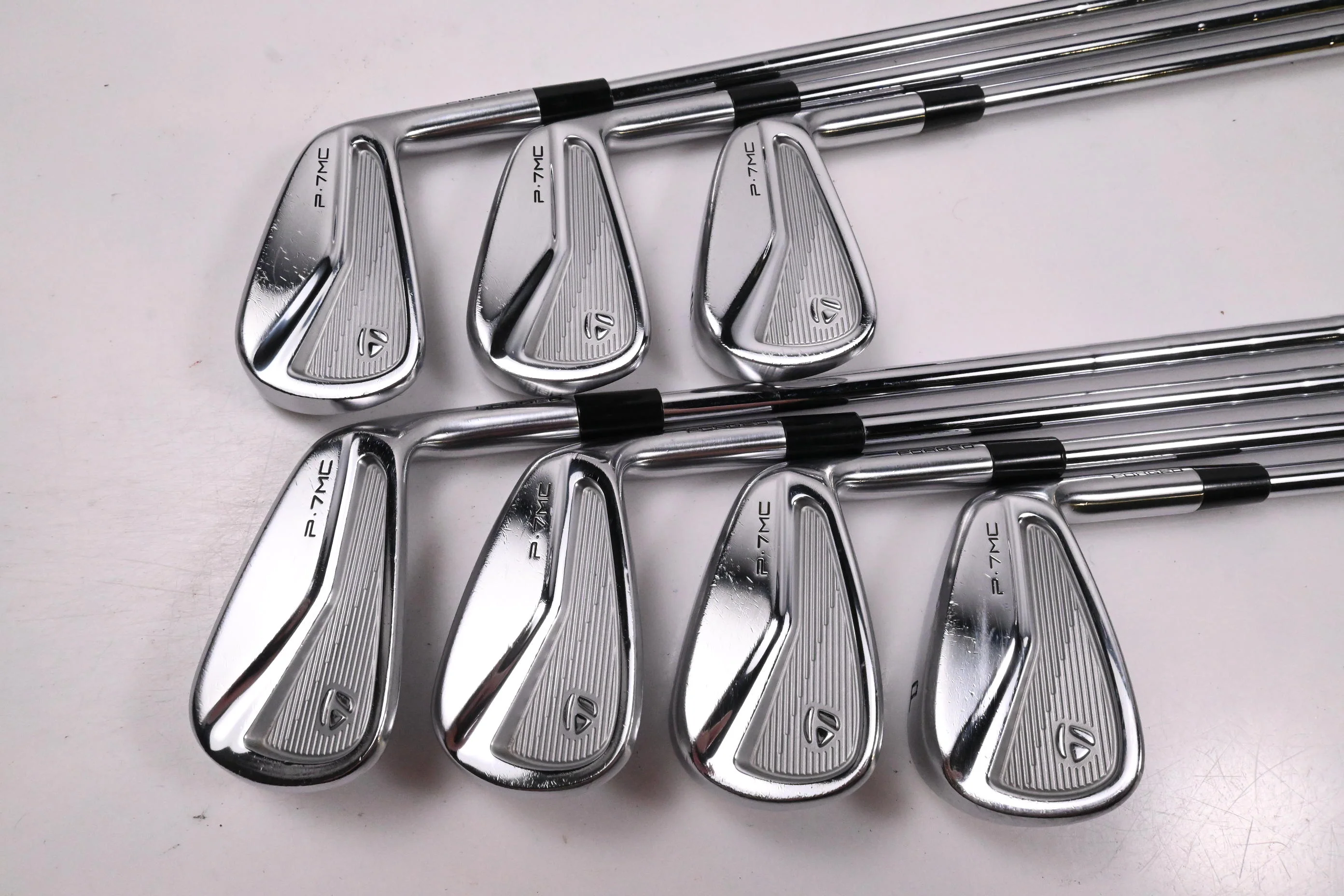 Taylormade P7MC 2020 Irons / 4-PW / Stiff Flex KBS Tour Shafts - Image 2
