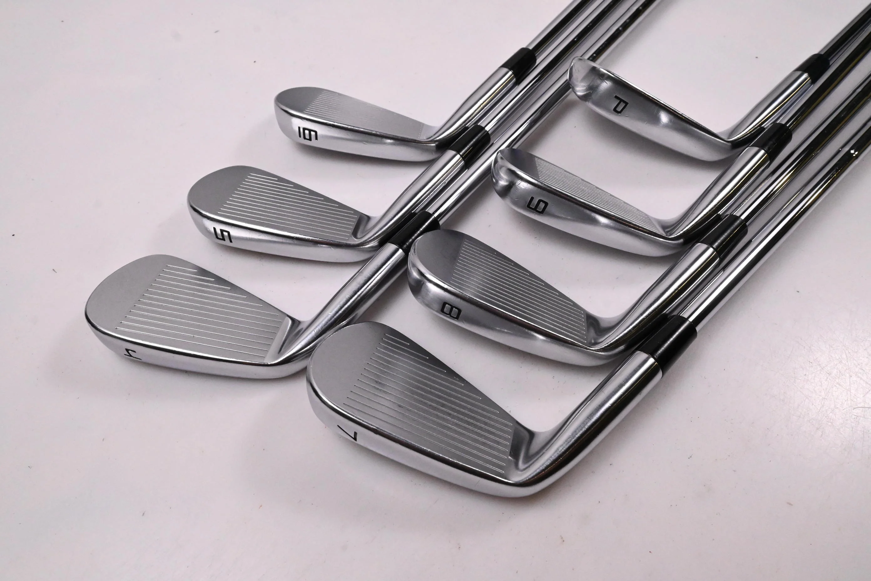 Taylormade P7MC 2020 Irons / 4-PW / Stiff Flex KBS Tour Shafts - Image 4