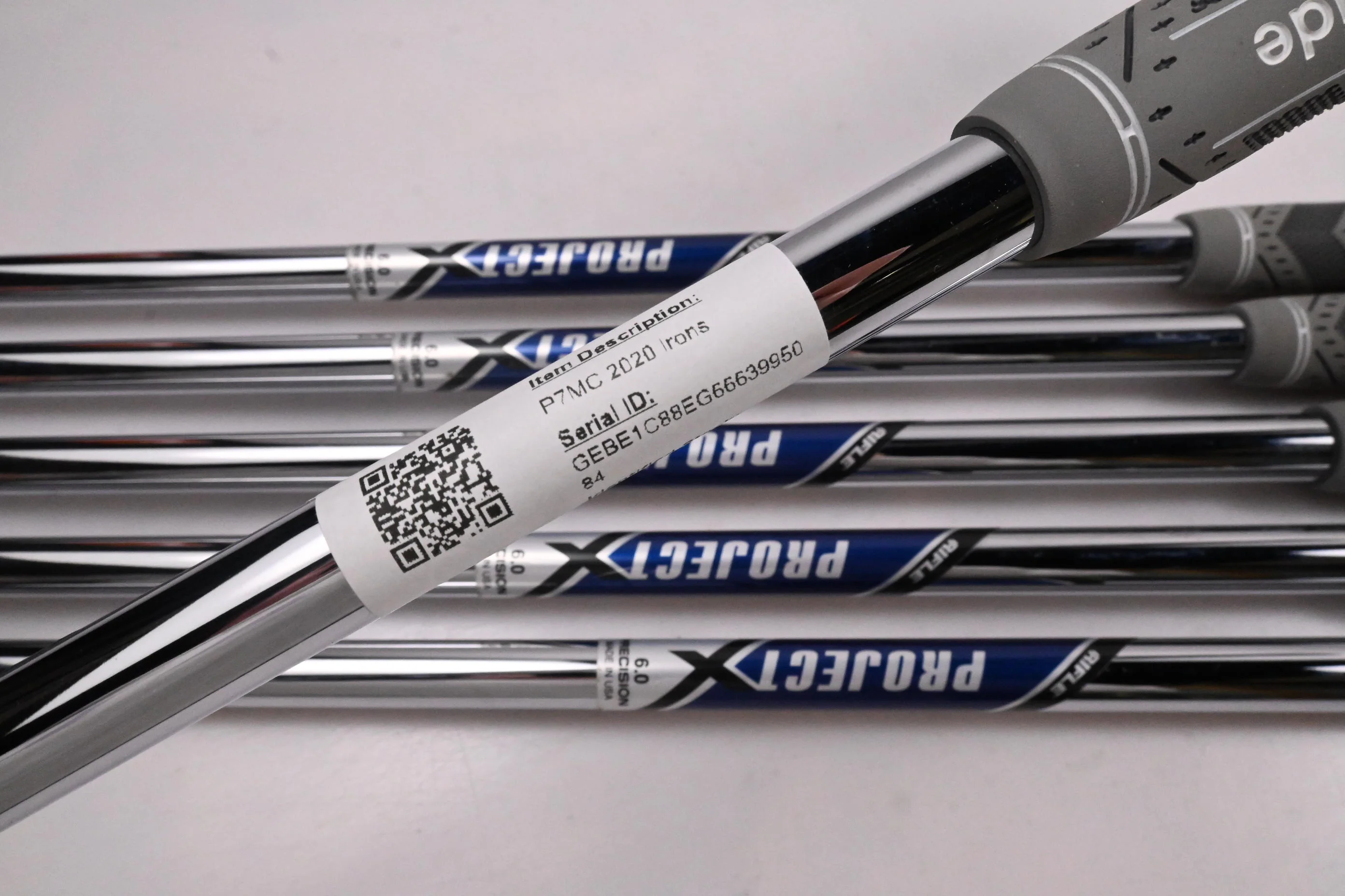 Taylormade P7MC 2020 Irons / 5-PW / Stiff Flex Project X Shafts - Image 6
