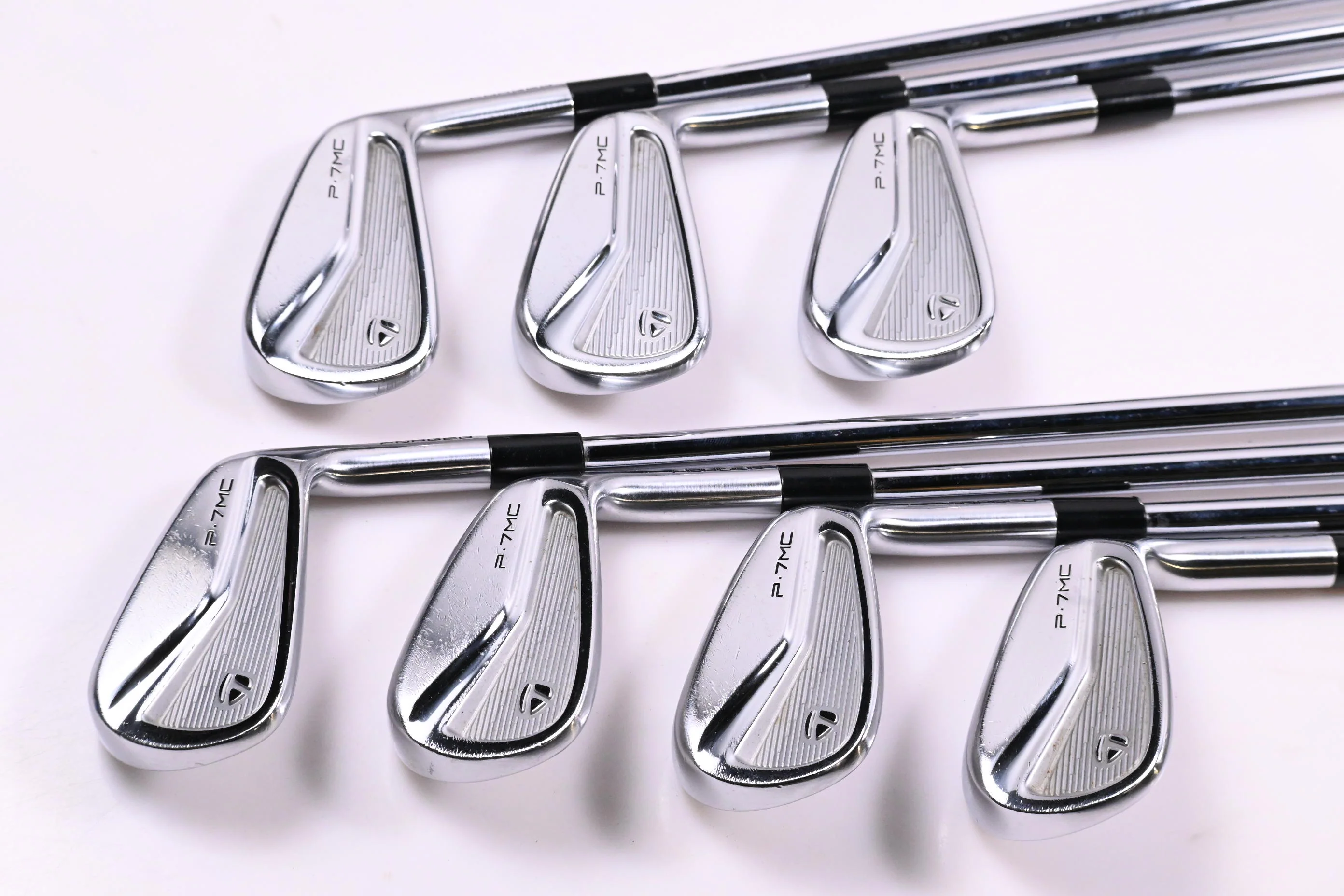 Taylormade P7MC 2020 Irons / 4-PW / Stiff Flex Project X Shafts - Image 2