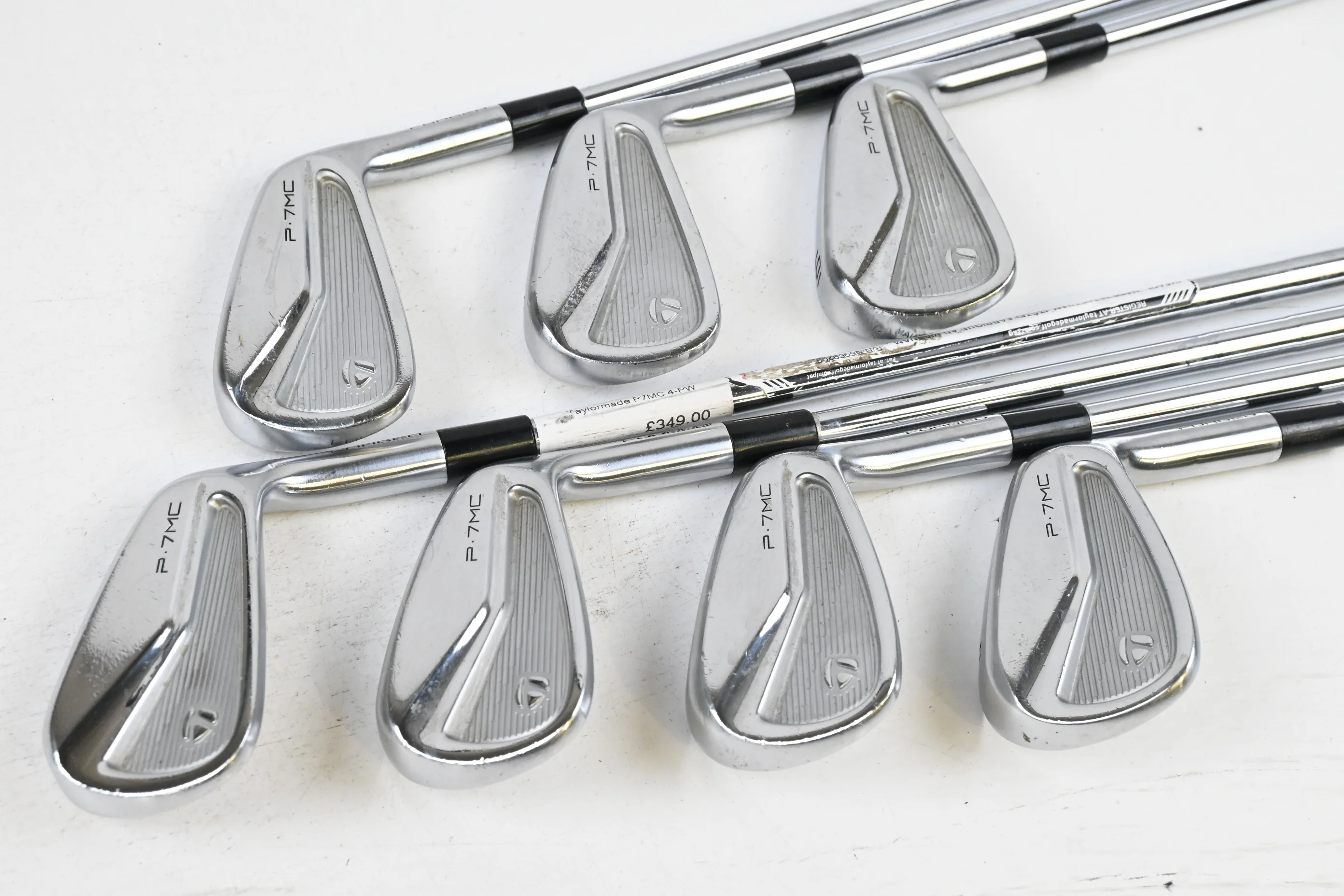 Taylormade P7MC 2020 Irons / 4-PW / Stiff Flex KBS Tour 120 Shafts - Image 2