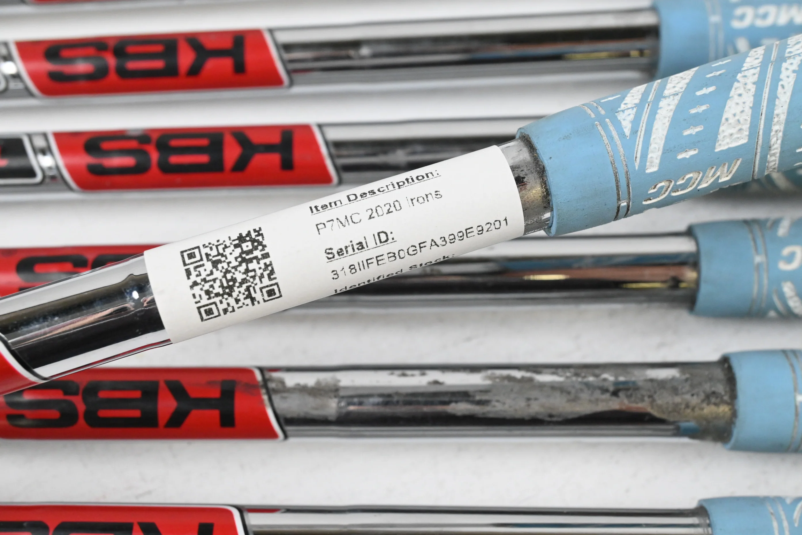 Taylormade P7MC 2020 Irons / 4-PW / Stiff Flex KBS Tour 120 Shafts - Image 6