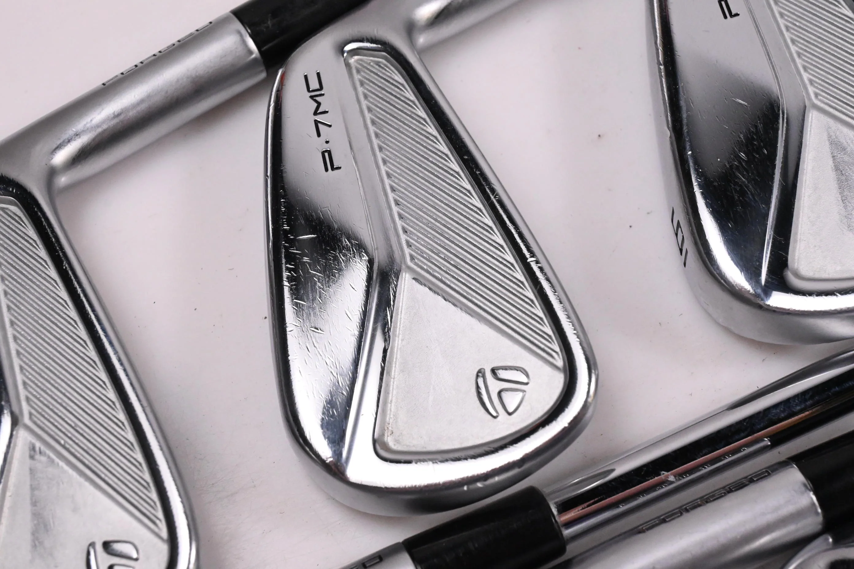Taylormade P7MC 2023 Irons / 4-PW / Stiff Flex KBS Tour Shafts