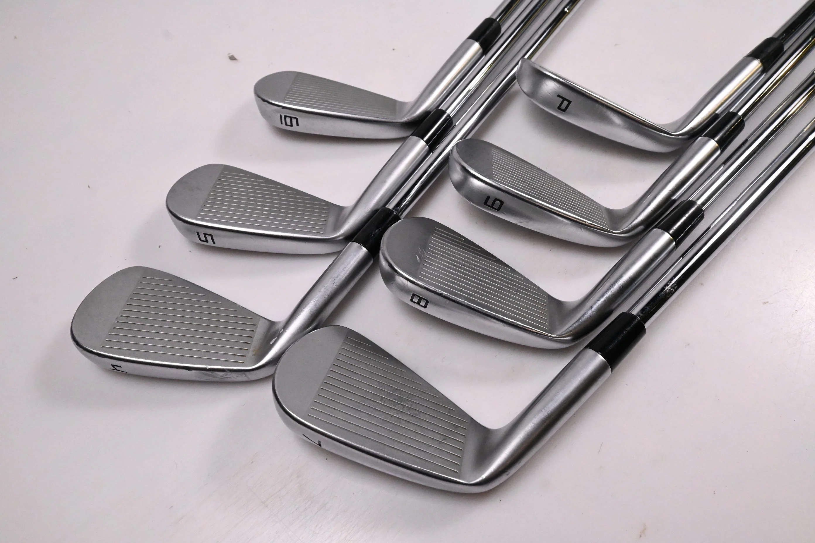 Taylormade P7MC 2023 Irons / 4-PW / Stiff Flex KBS Tour Shafts - Image 4