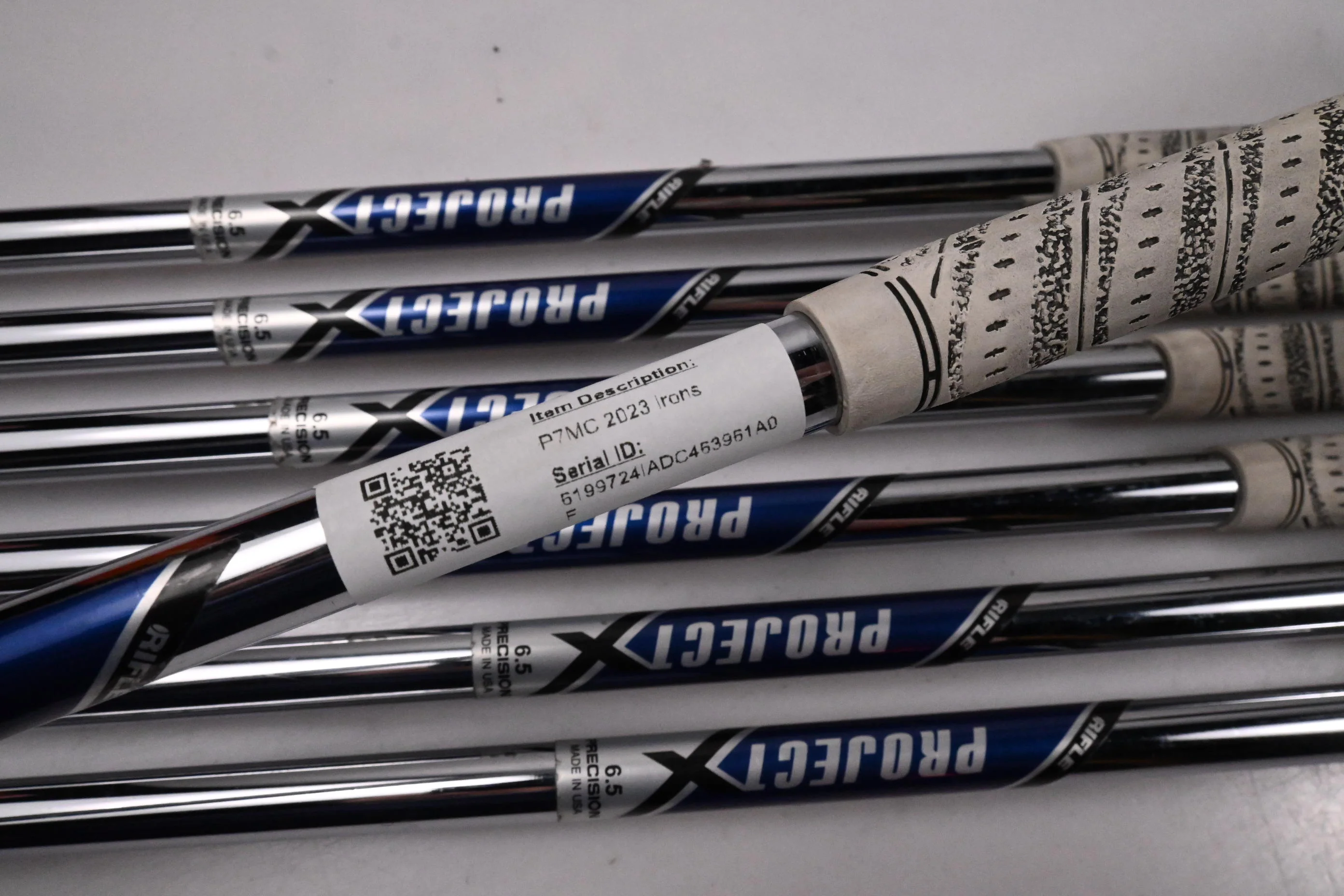 Taylormade P7MC 2023 Irons / 4-PW / X-Flex Project X Shafts - Image 6