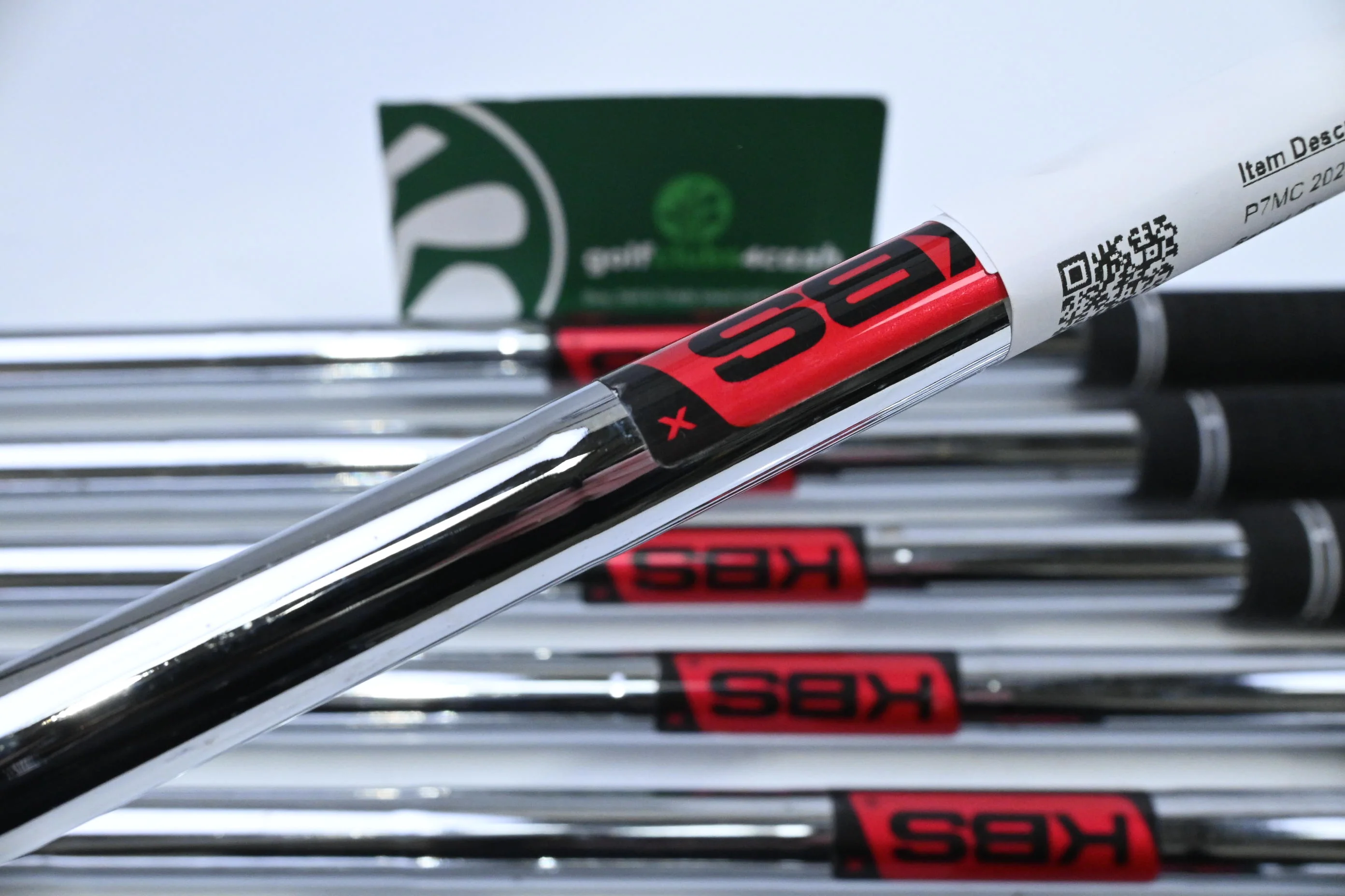 Taylormade P7MC 2023 Irons / 4-PW / X-Flex KBS Tour Shafts - Image 5