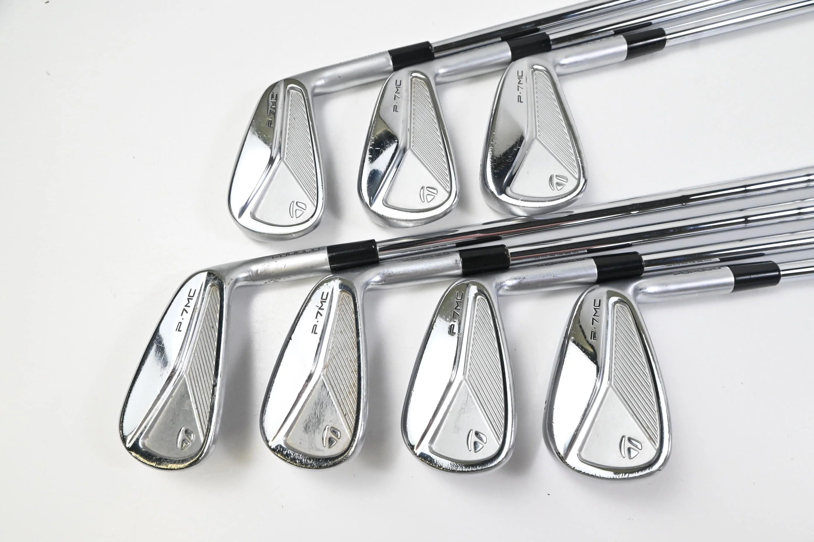 Taylormade P7MC 2023 Irons / 4-PW / Stiff Flex KBS Tour Shafts - Image 2