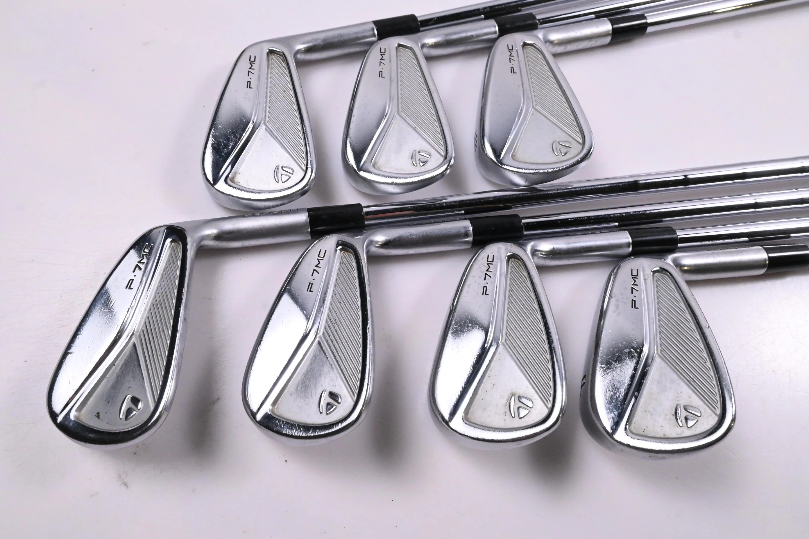 Taylormade P7MC 2023 Irons / 4-PW / Stiff Flex KBS Tour Shafts - Image 2