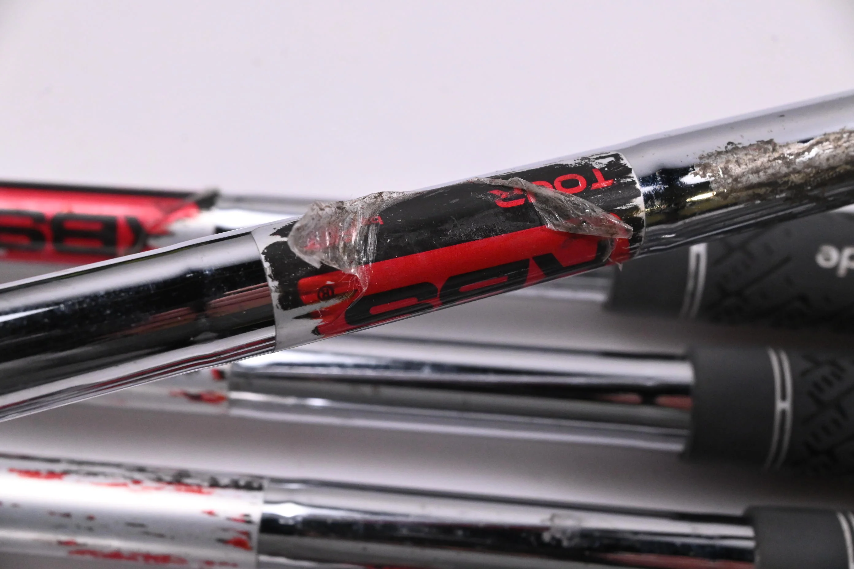 Taylormade P7MC 2023 Irons / 4-PW / Stiff Flex KBS Tour Shafts - Image 5
