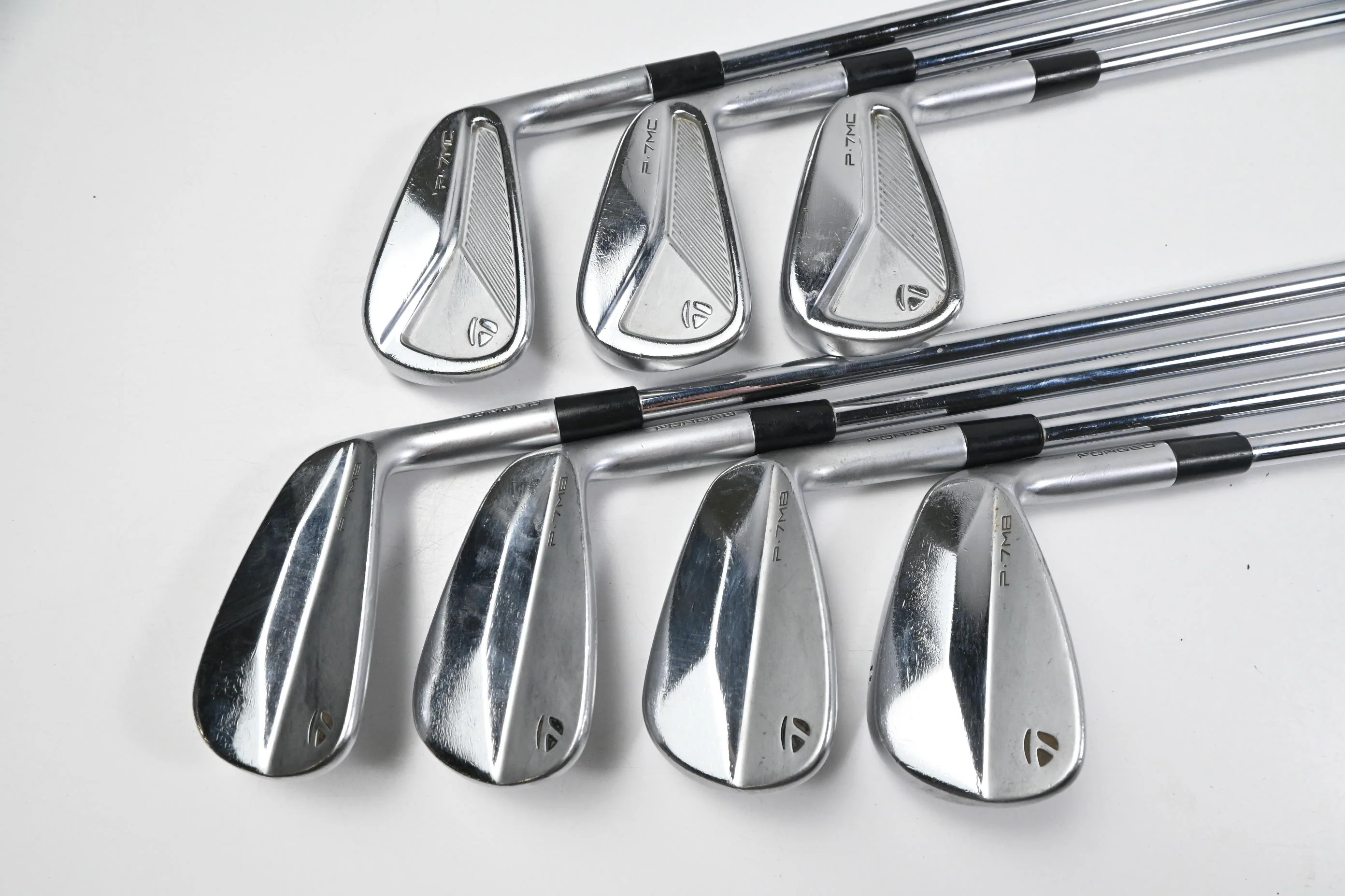 Taylormade P7MC / P7MB 2023 Combo Irons / 4-PW / Stiff Flex N.S.Pro Modus3 Tour - Image 2