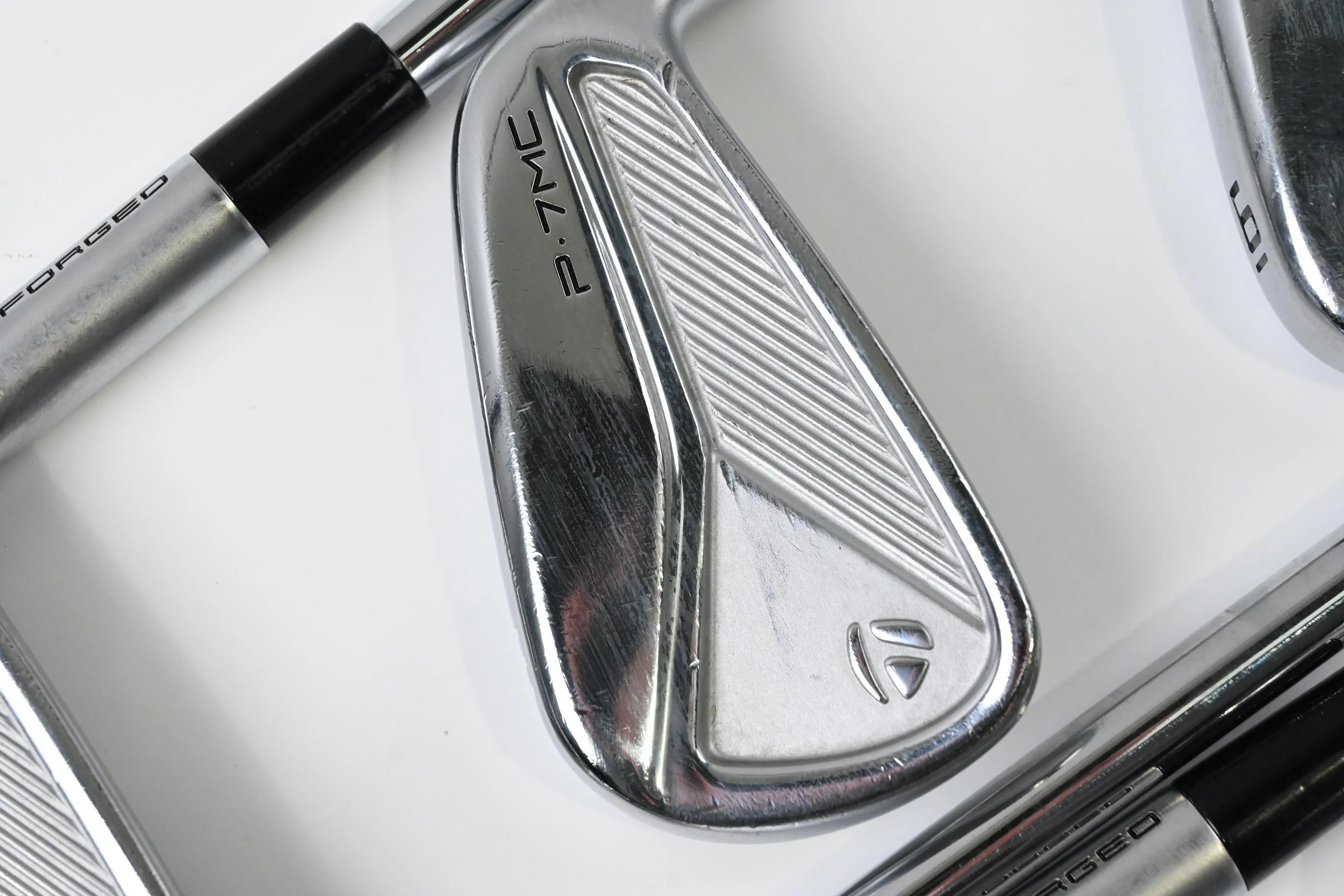 Taylormade P7MC 2023 Irons / 4-PW / Stiff Flex KBS Tour Shafts