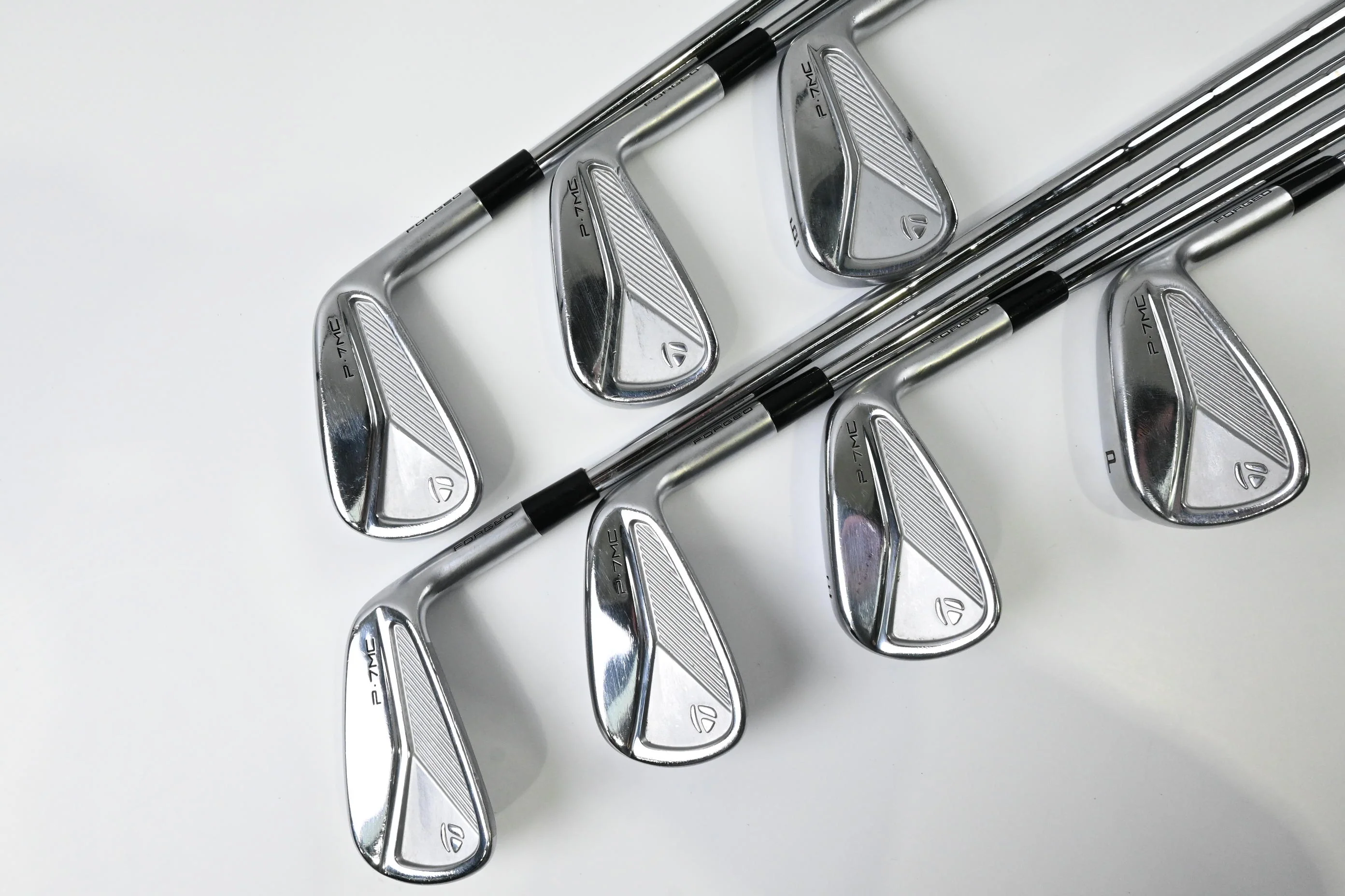 Taylormade P7MC 2023 Irons / 4-PW / Stiff Flex KBS Tour Shafts - Image 2