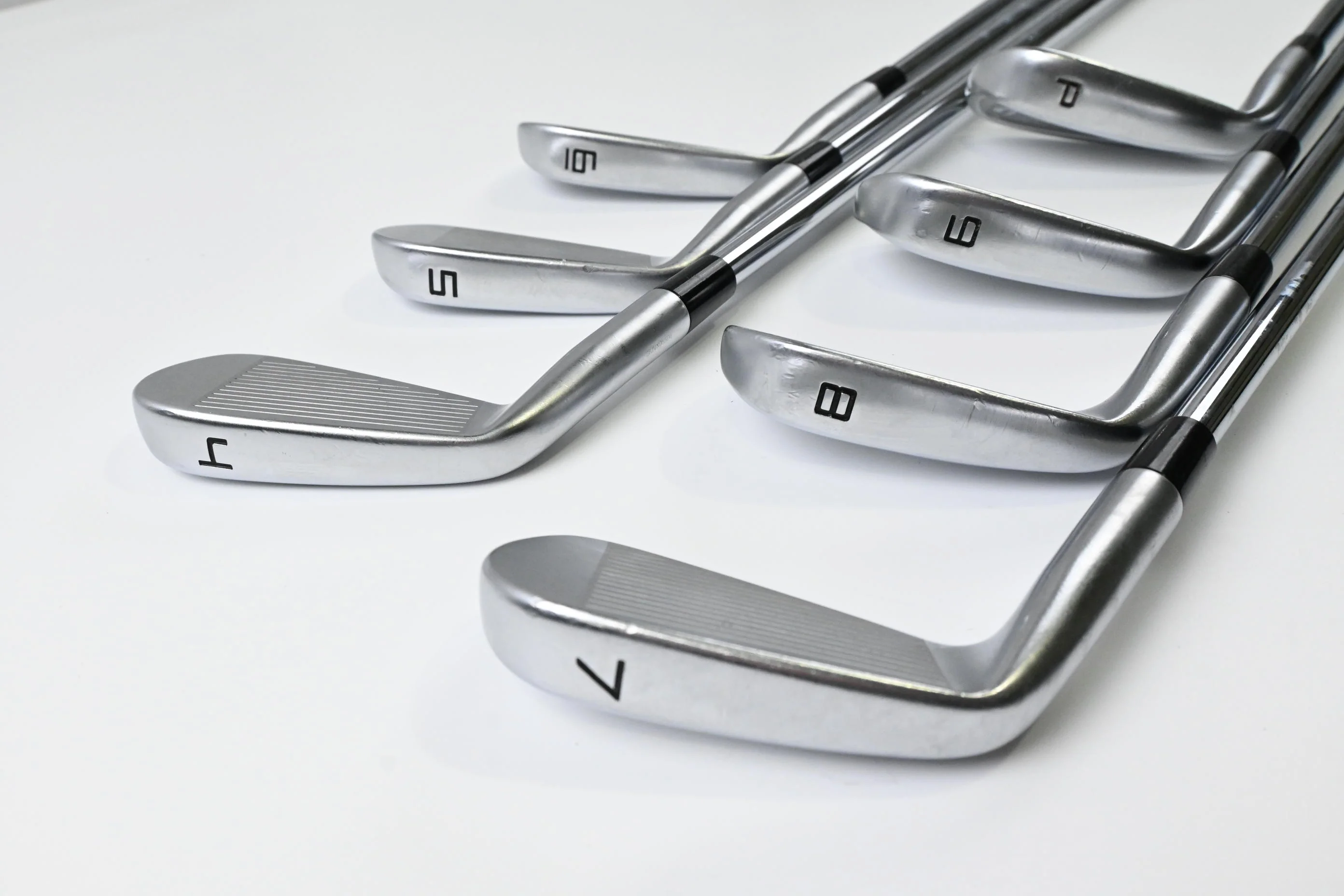 Taylormade P7MC 2023 Irons / 4-PW / Stiff Flex KBS Tour Shafts - Image 4