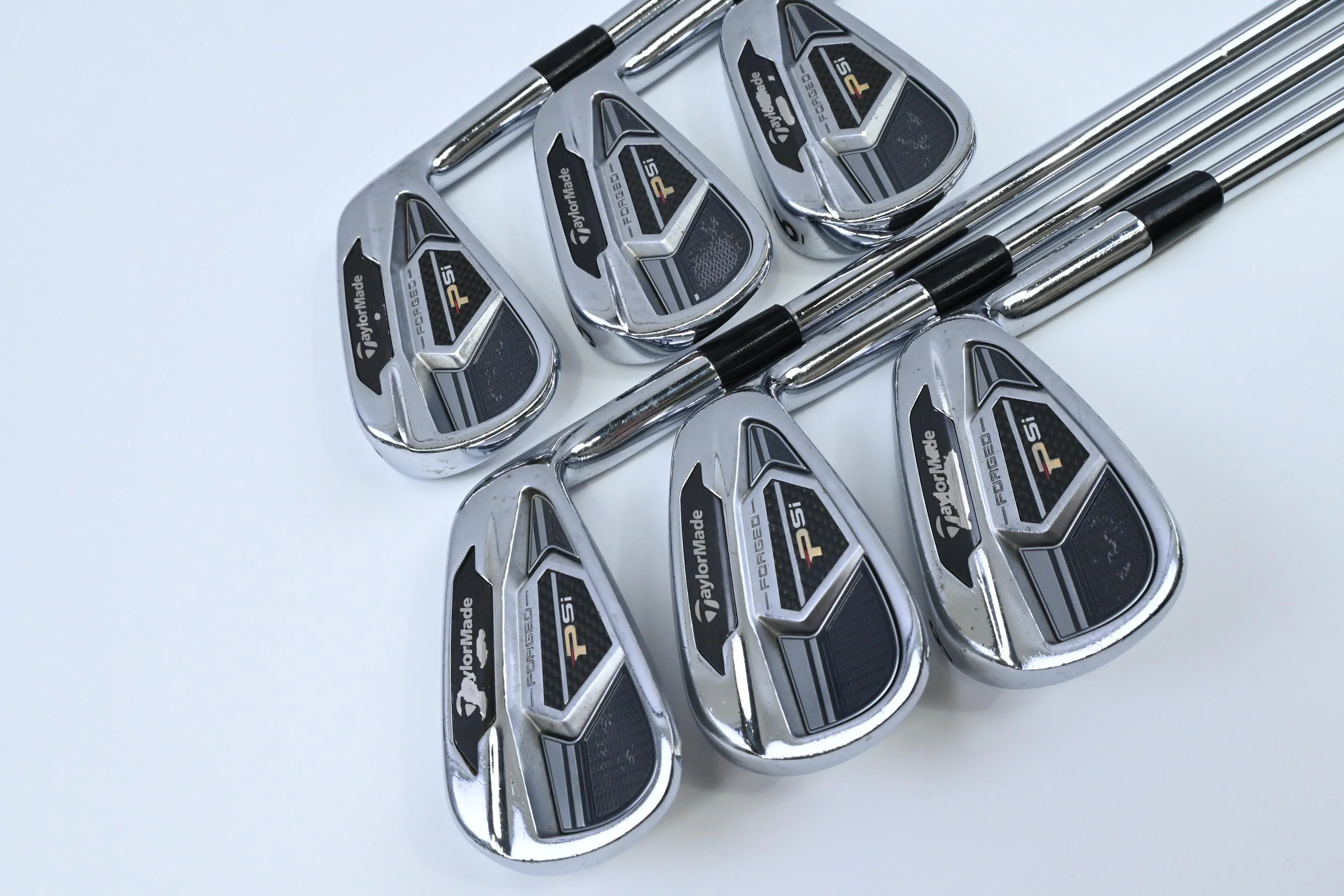 Taylormade PSi Irons / 4-9 / X-Flex KBS Tour Shafts - Image 2