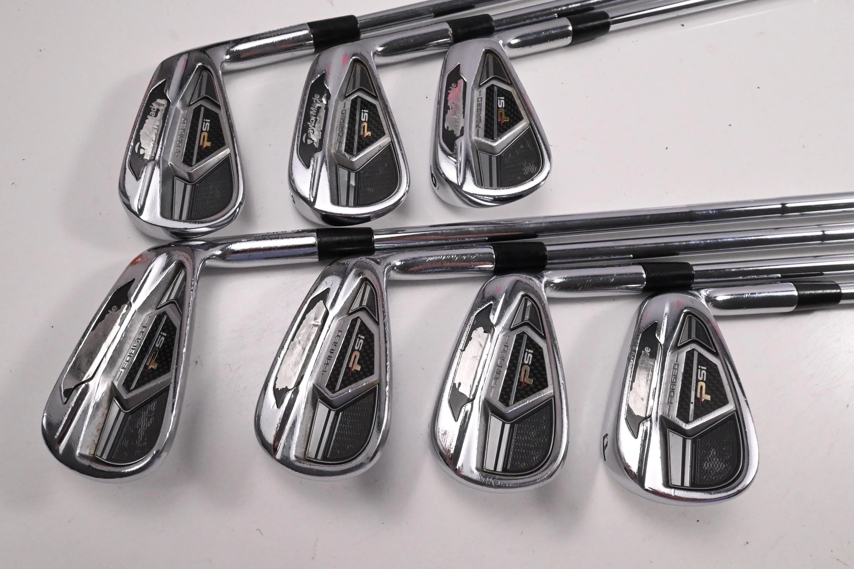 Taylormade PSi Tour Irons / 4-PW / X-Flex Dynamic Gold X100 Shafts - Image 2
