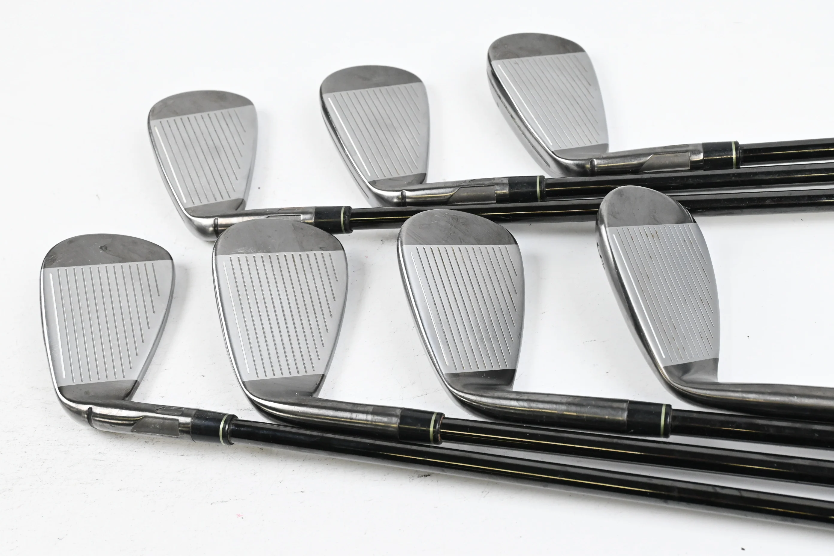 Taylormade Qi Gunmetal Edition Irons / 5-PW+SW / Regular Flex KBS MAX MT 85 - Image 3