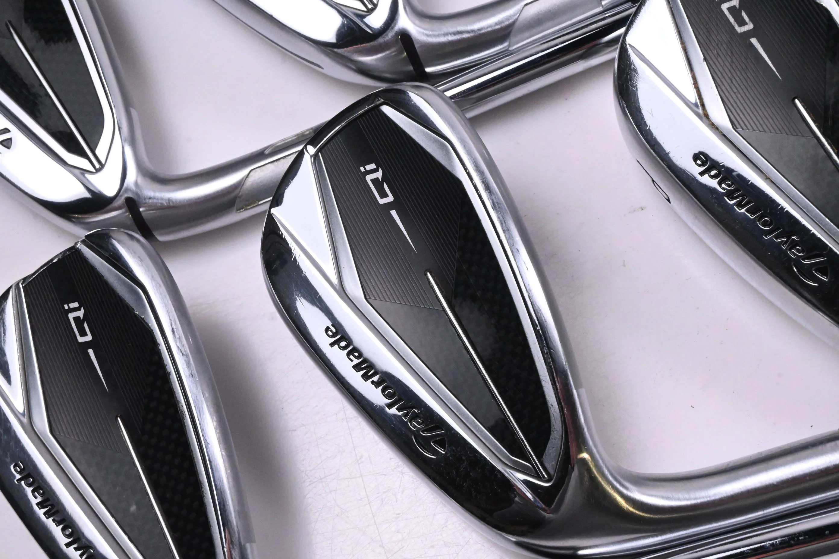 Left Hand Taylormade Qi Irons / 5-PW+GW / Regular Flex KBS MAX MT 85 Shafts