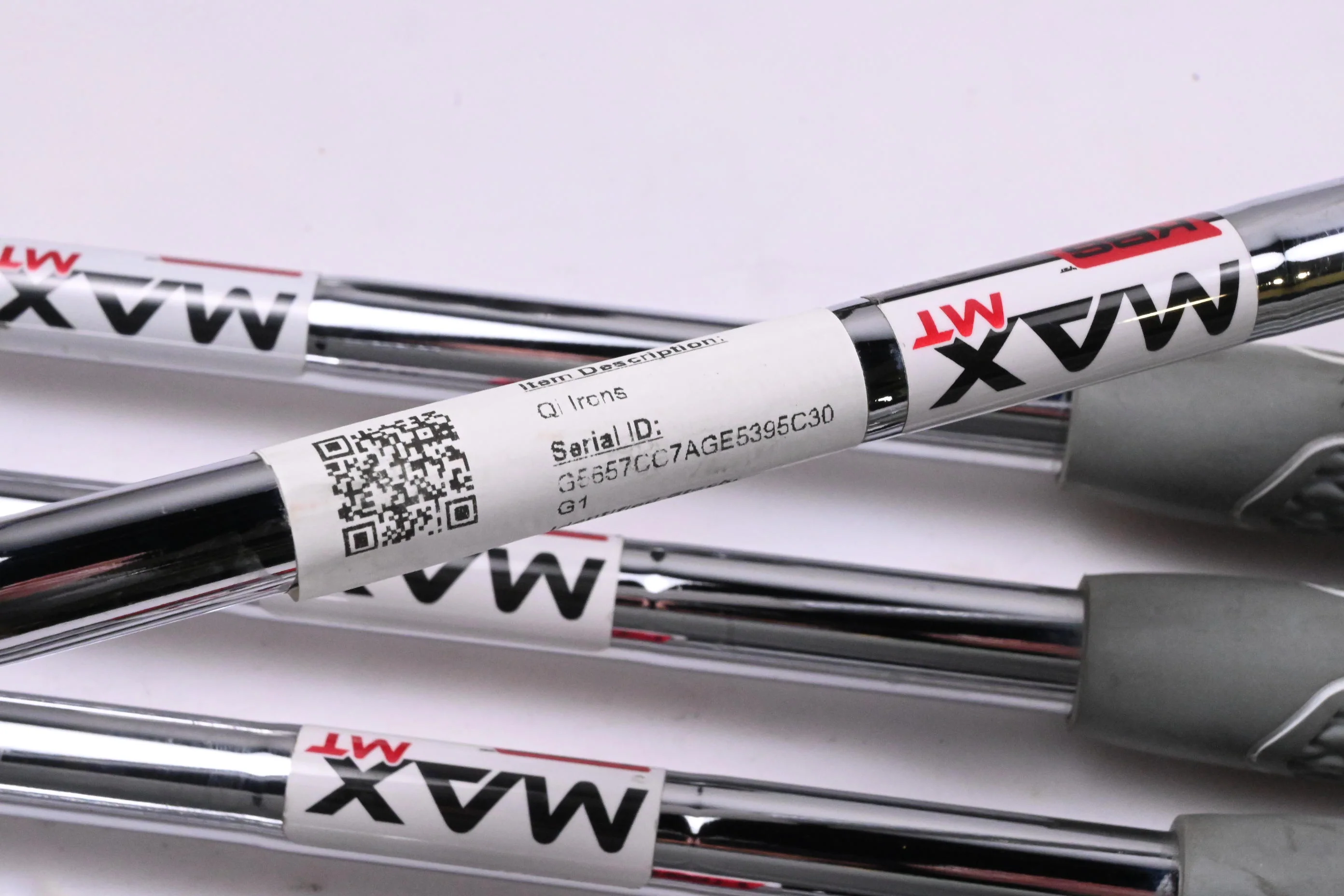 Left Hand Taylormade Qi Irons / 5-PW+GW / Regular Flex KBS MAX MT 85 Shafts - Image 6