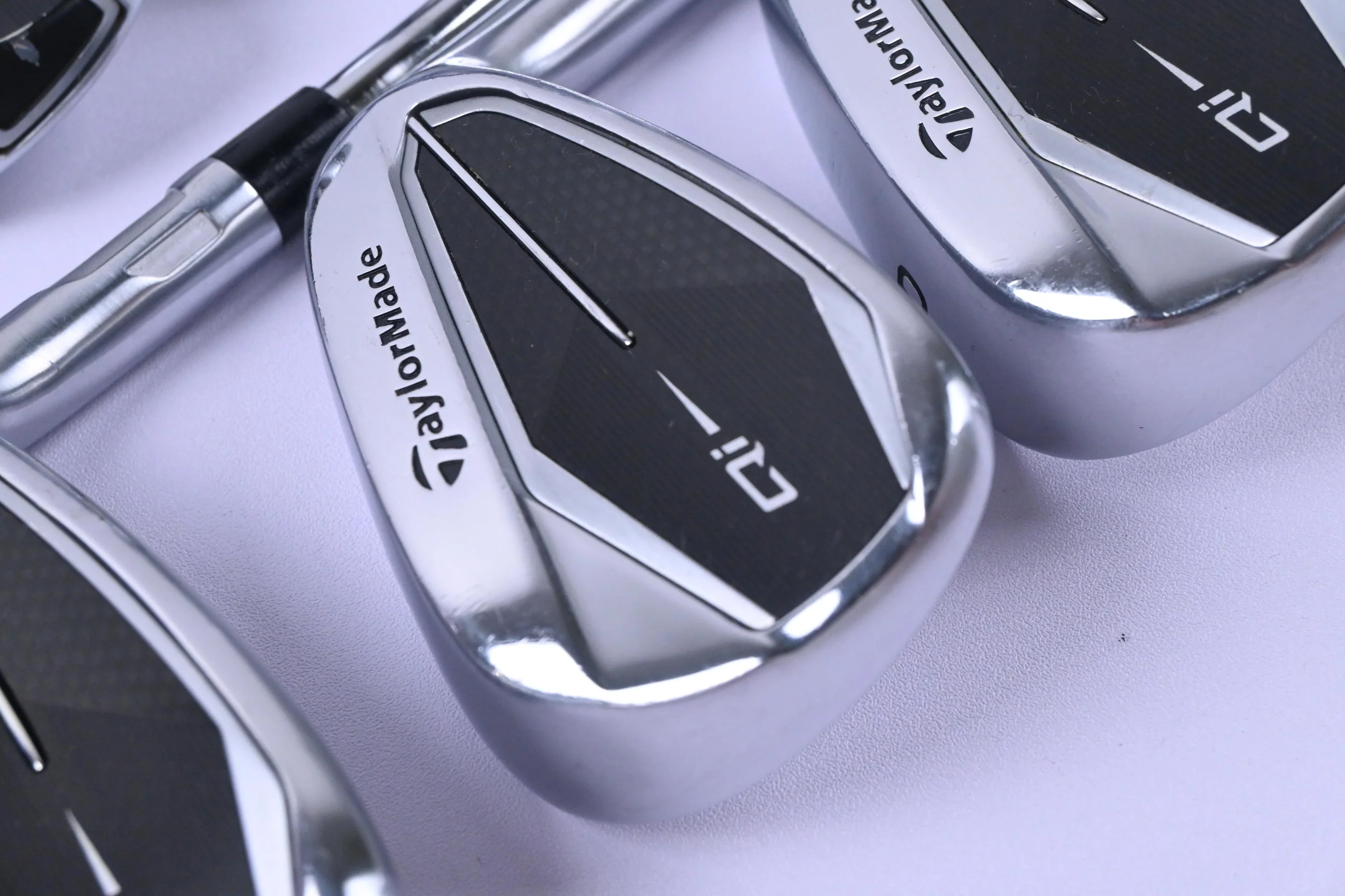 Taylormade Qi Irons / 5-PW+SW / Stiff Flex KBS MAX MT 85 Shafts