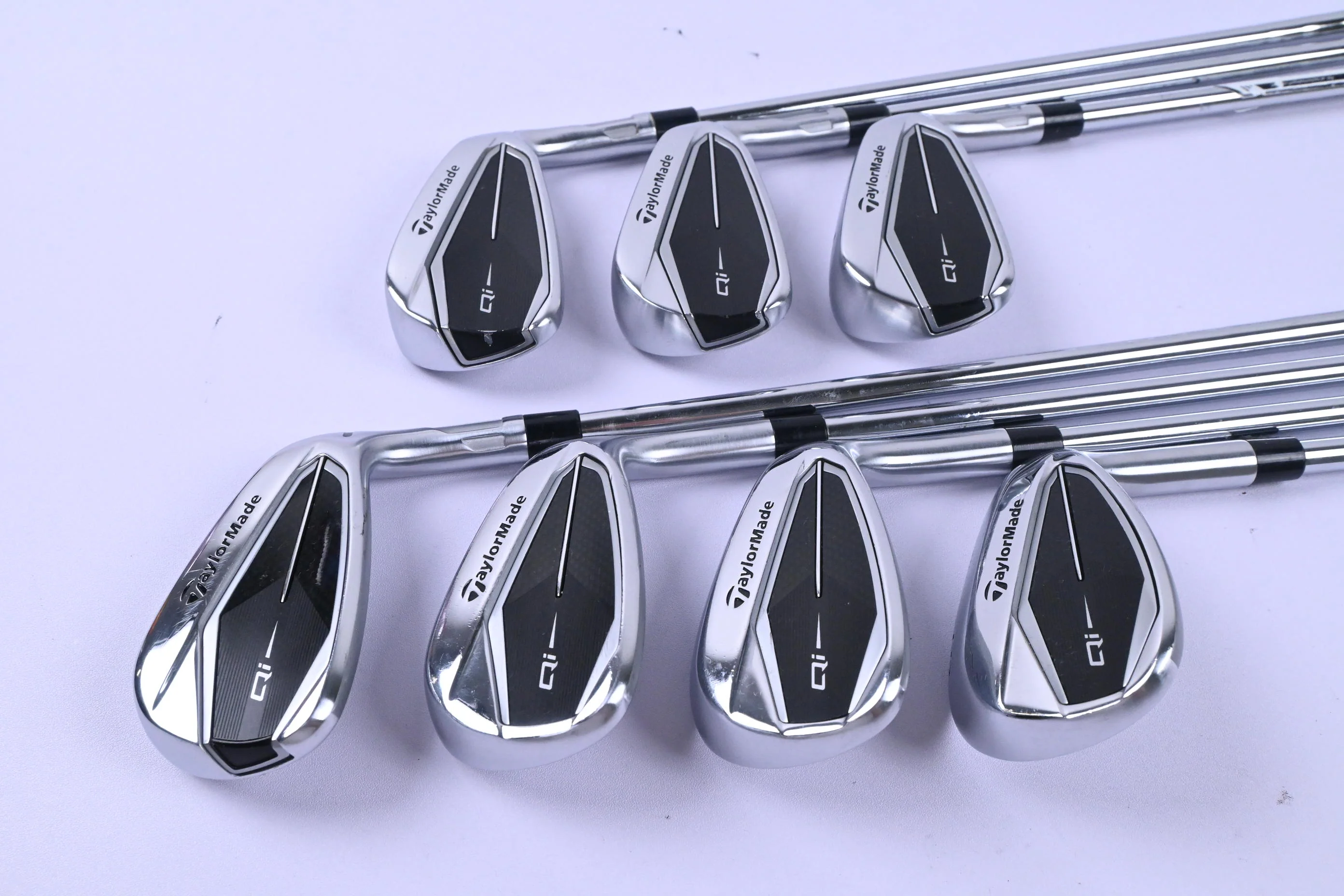 Taylormade Qi Irons / 5-PW+SW / Stiff Flex KBS MAX MT 85 Shafts - Image 2