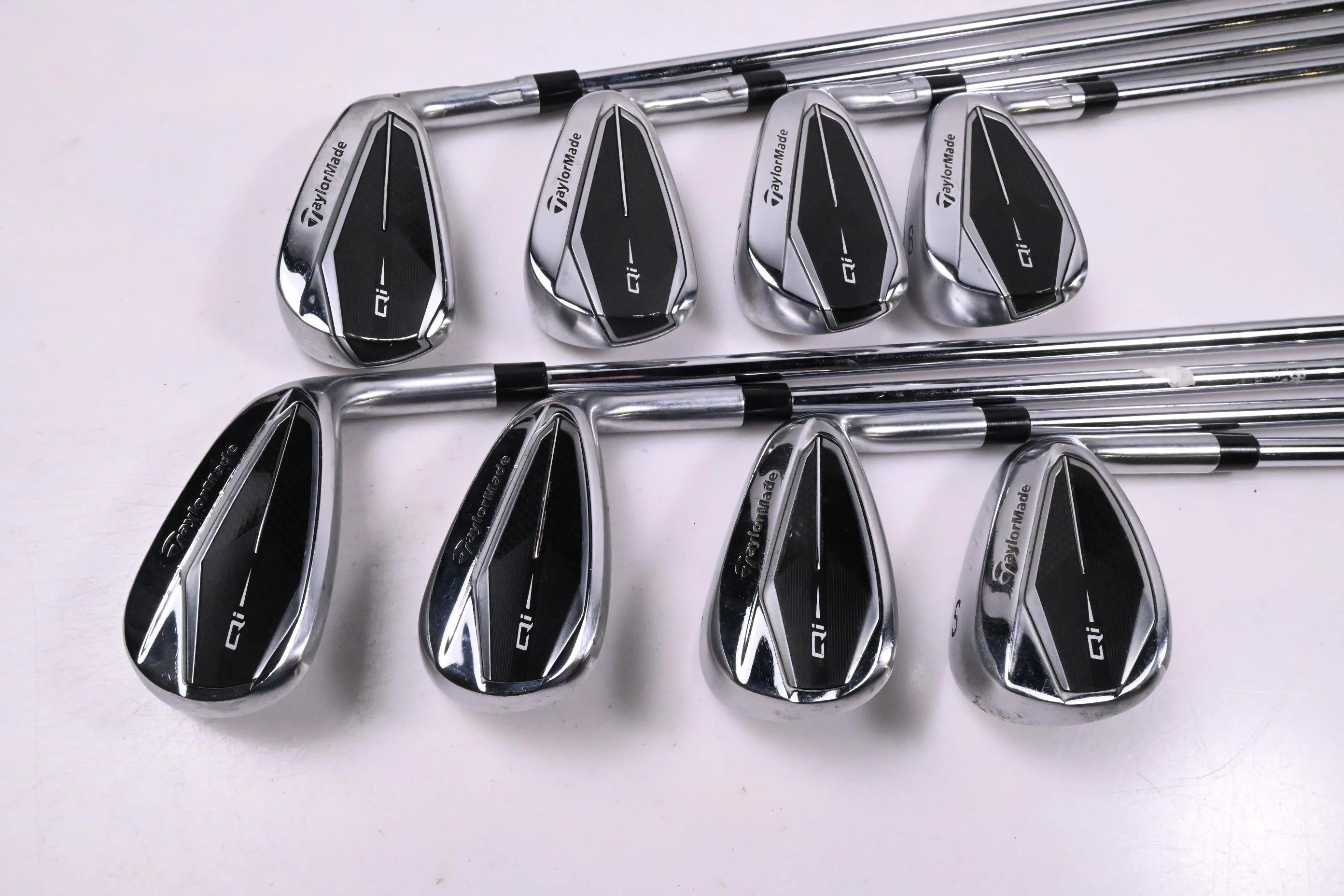 Taylormade Qi Irons / 5-PW+GW+SW / Regular Flex KBS MAX MT 85 Shafts - Image 2