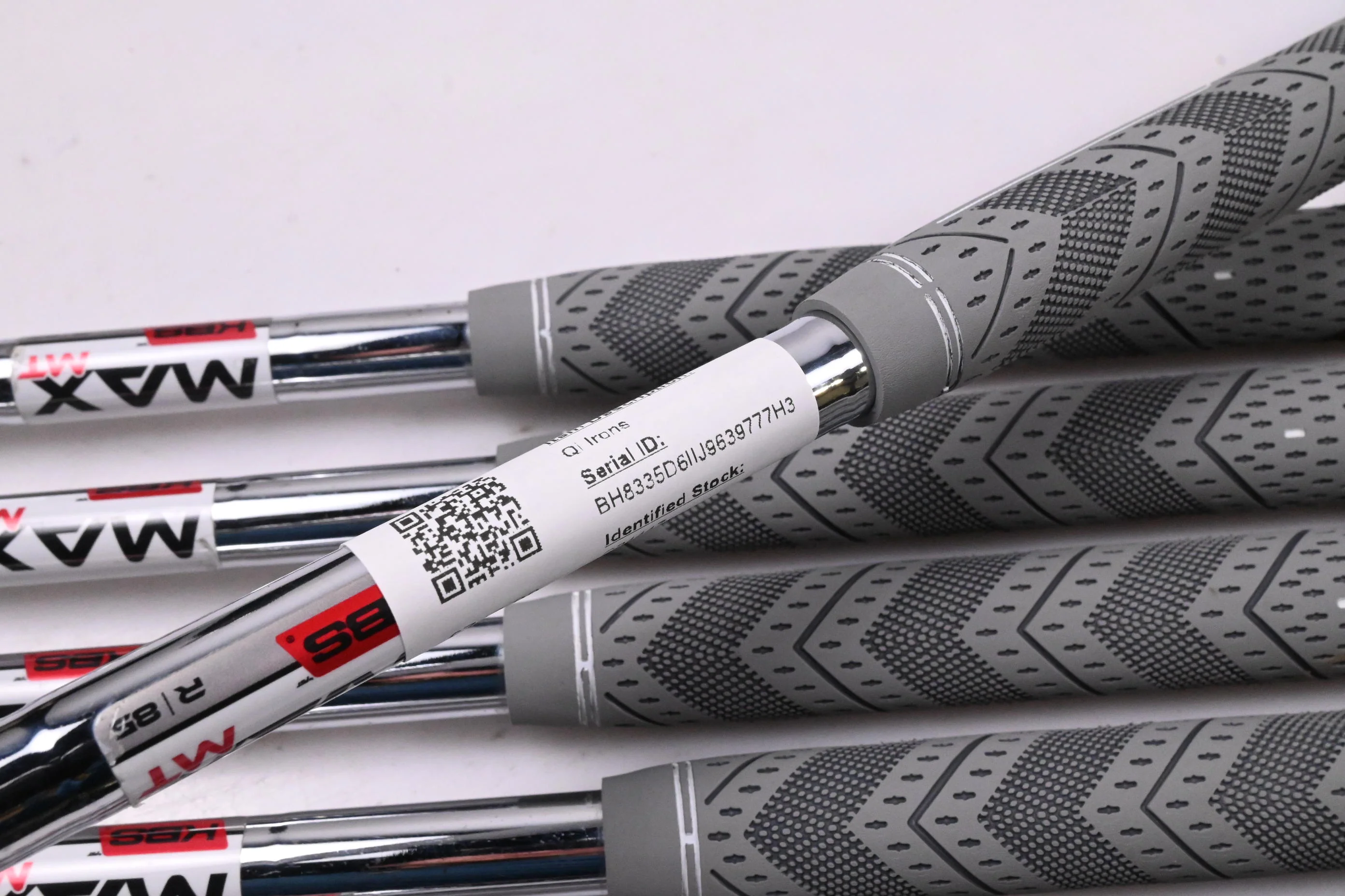 Taylormade Qi Irons / 5-PW+GW+SW / Regular Flex KBS MAX MT 85 Shafts - Image 6