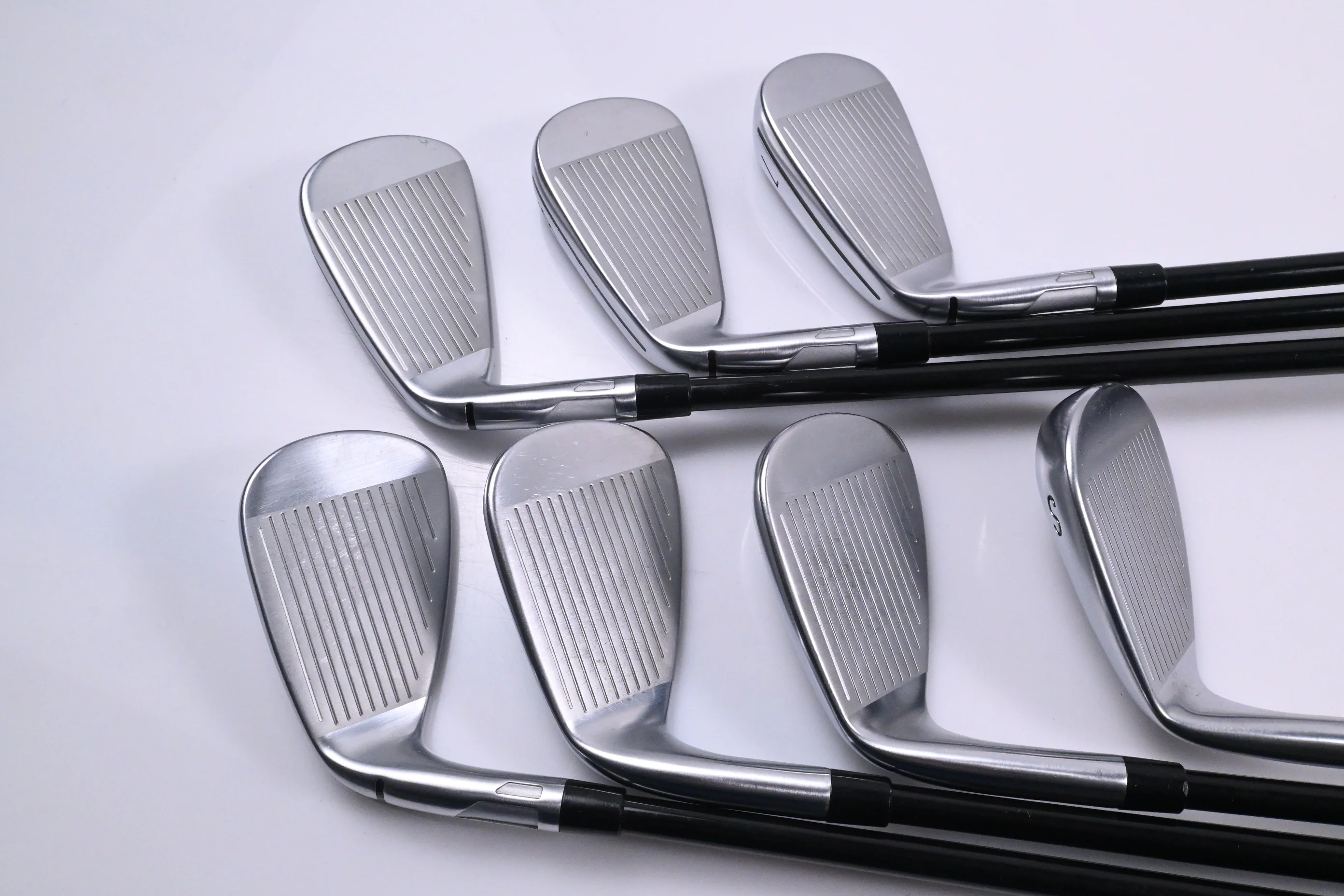Taylormade Qi Irons / 5-PW+SW / Regular Flex Fujikura Ventus TR Blue 6 Shafts - Image 3