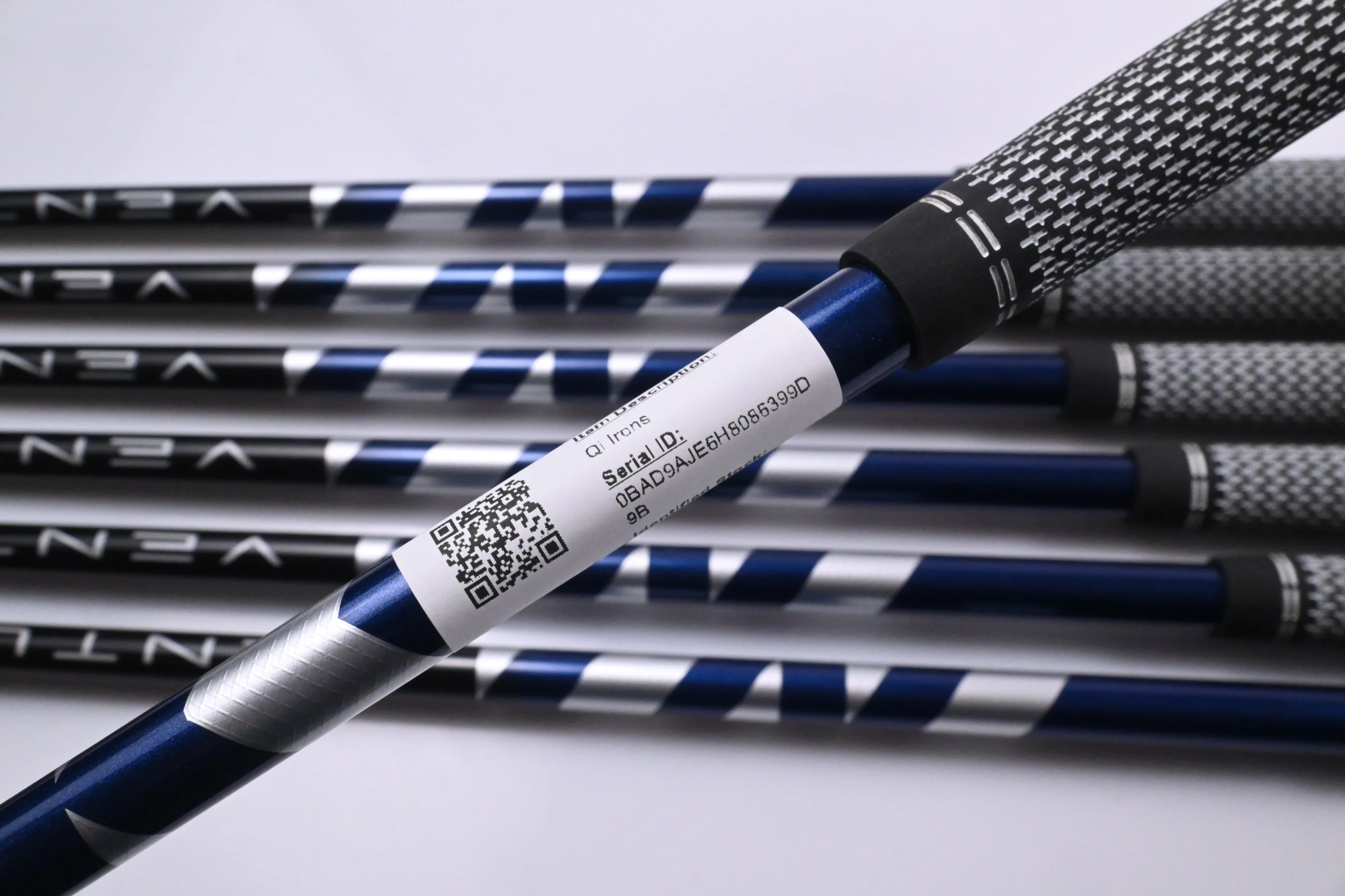 Taylormade Qi Irons / 5-PW+SW / Regular Flex Fujikura Ventus TR Blue 6 Shafts - Image 6