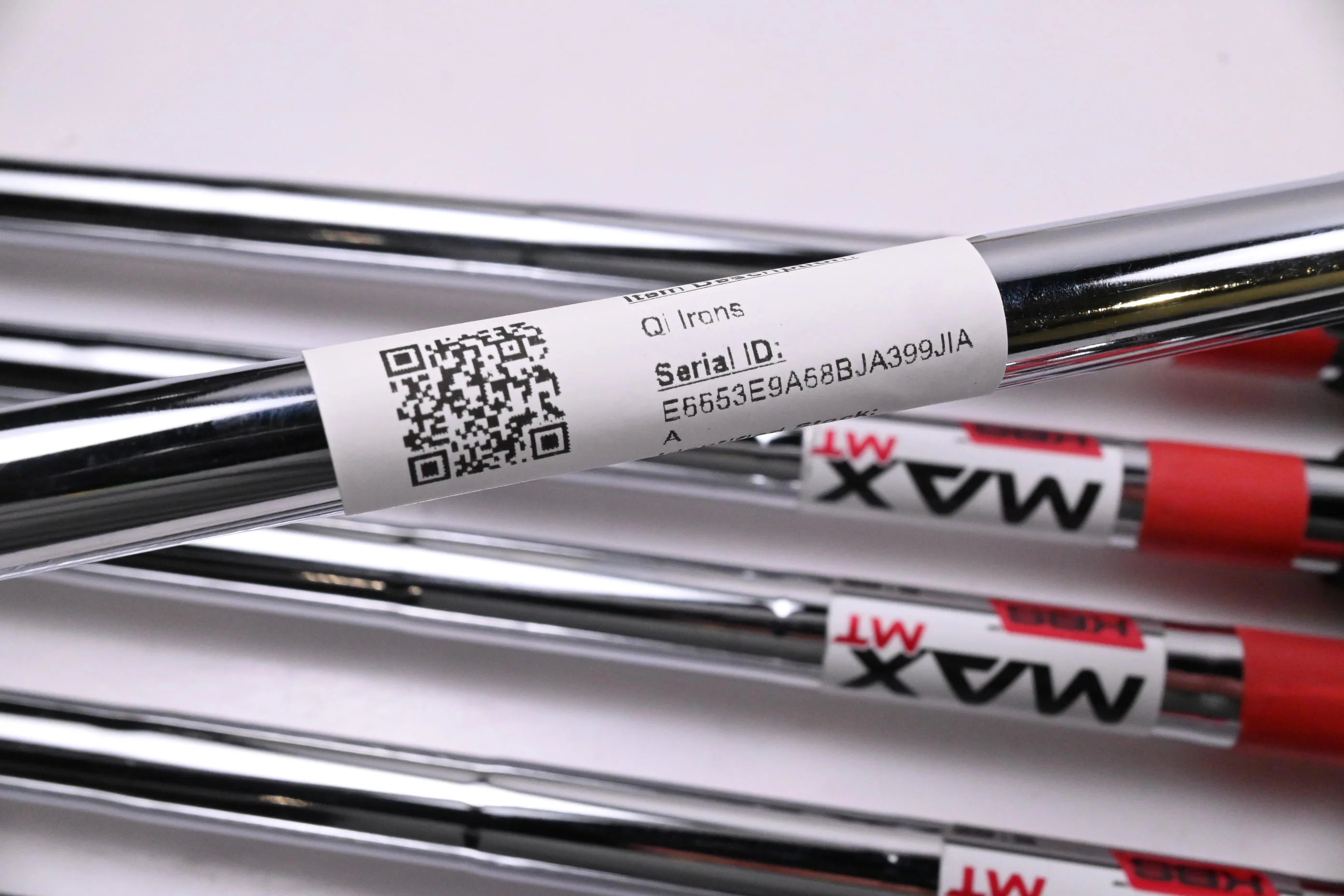 Taylormade Qi Irons / 5-PW+SW / Stiff Flex KBS MAX MT 85 Shafts - Image 6