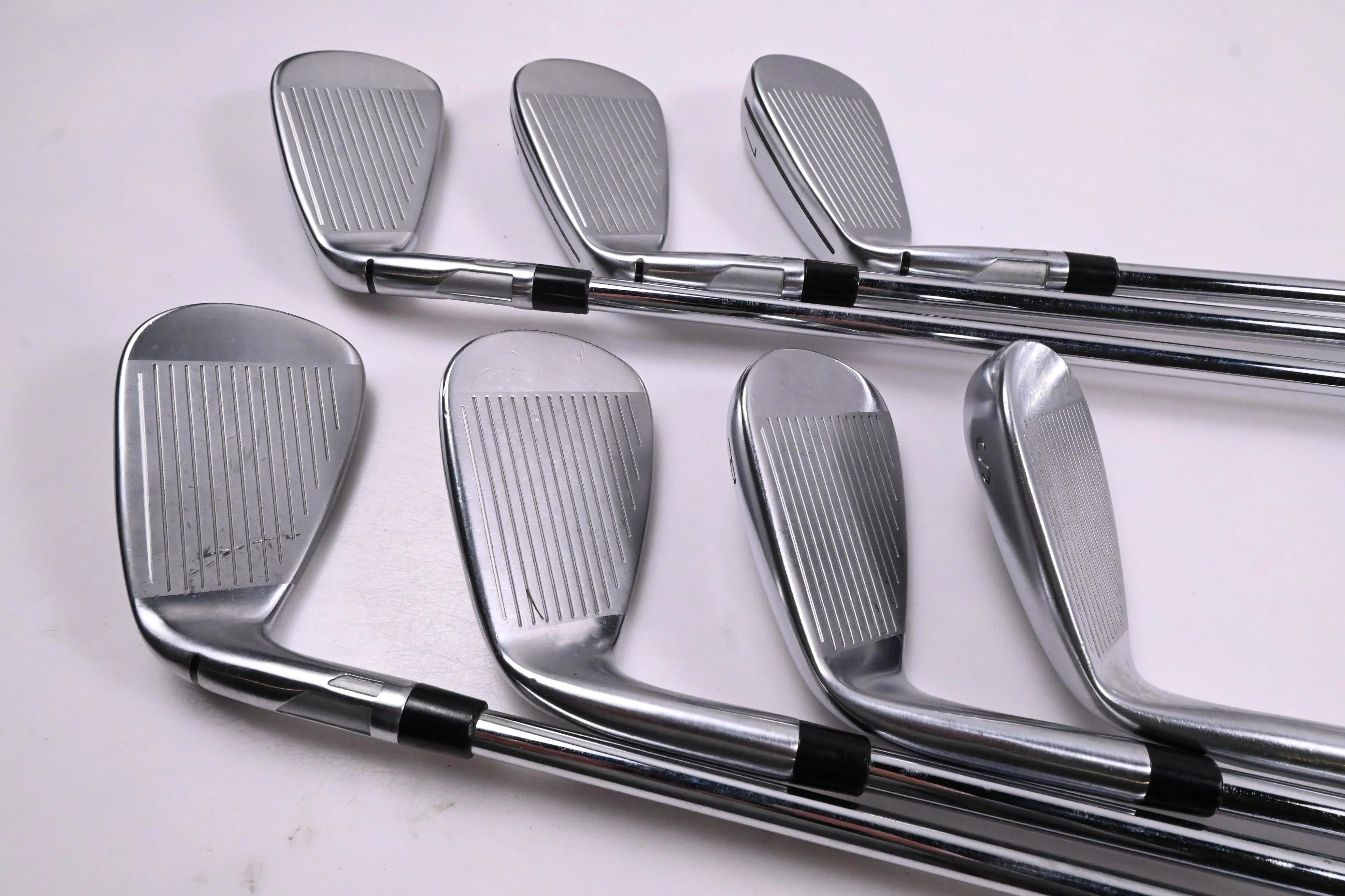 Taylormade Qi Irons / 5-PW+SW / Stiff Flex KBS MAX MT 85 Shafts - Image 3