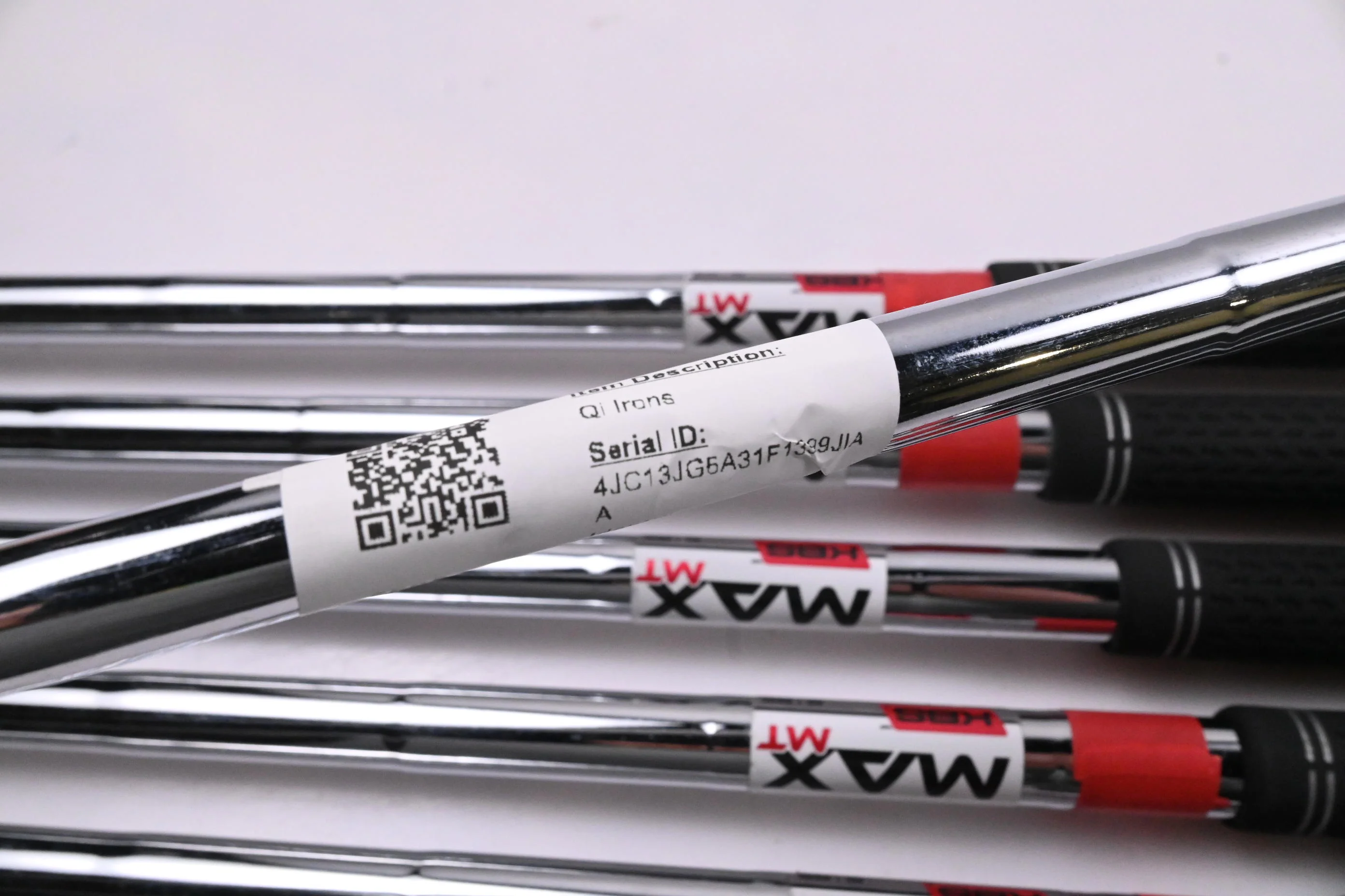 Taylormade Qi Irons / 5-PW+SW / Stiff Flex KBS MAX MT 85 Shafts - Image 6