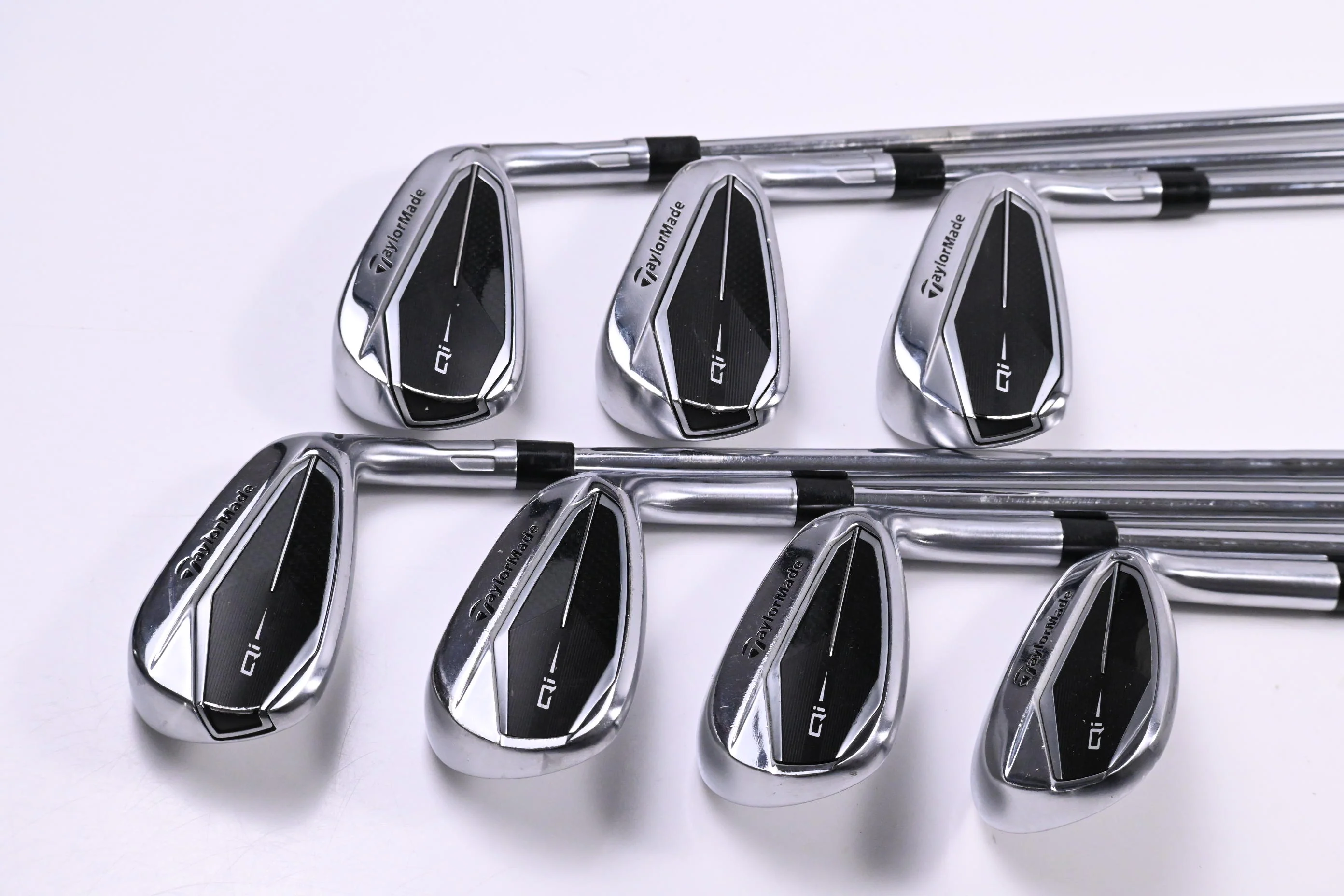 Taylormade Qi Irons / 5-PW+SW / Stiff Flex KBS MAX MT 85 Shafts - Image 2