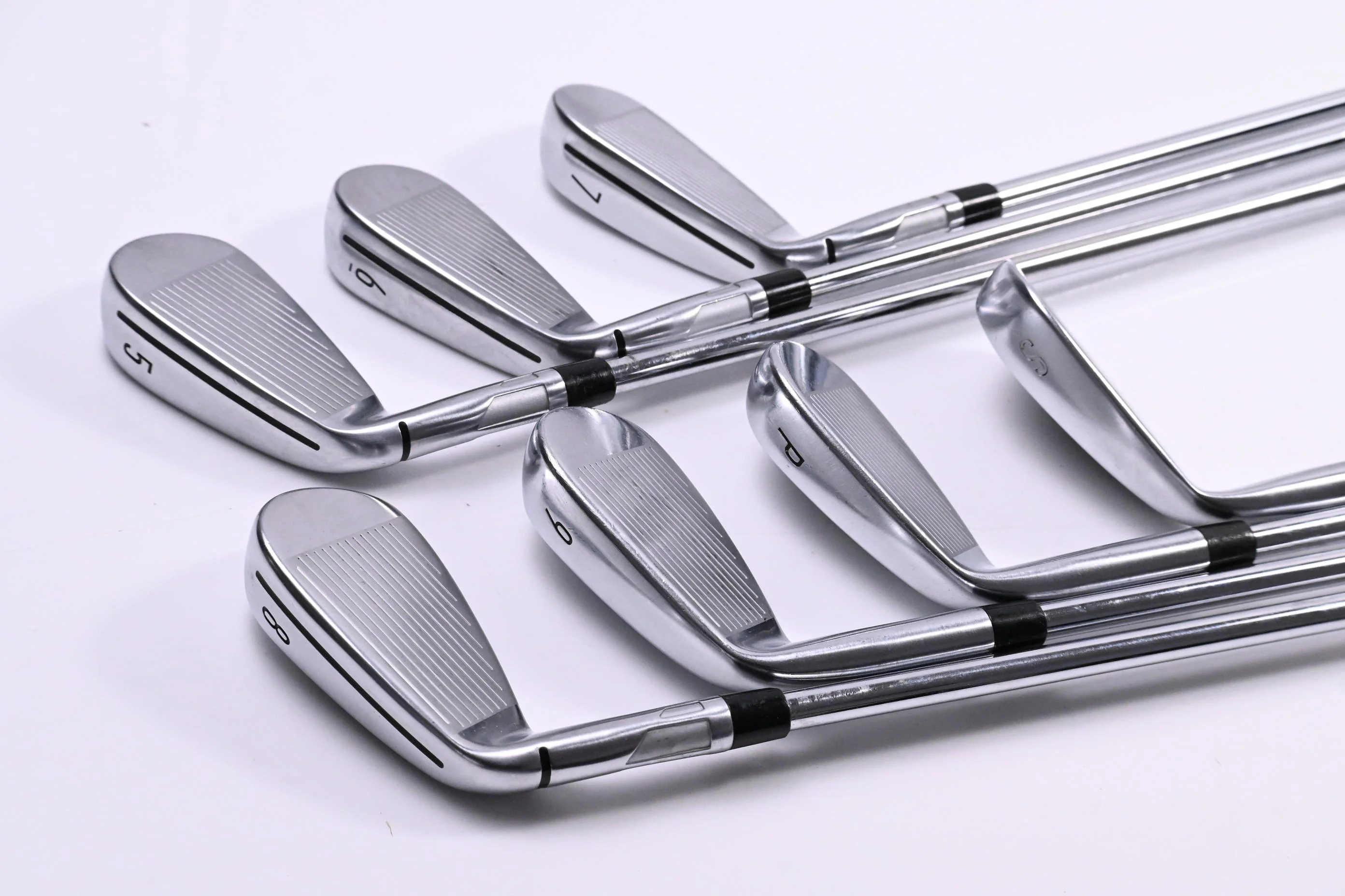 Taylormade Qi Irons / 5-PW+SW / Stiff Flex KBS MAX MT 85 Shafts - Image 4