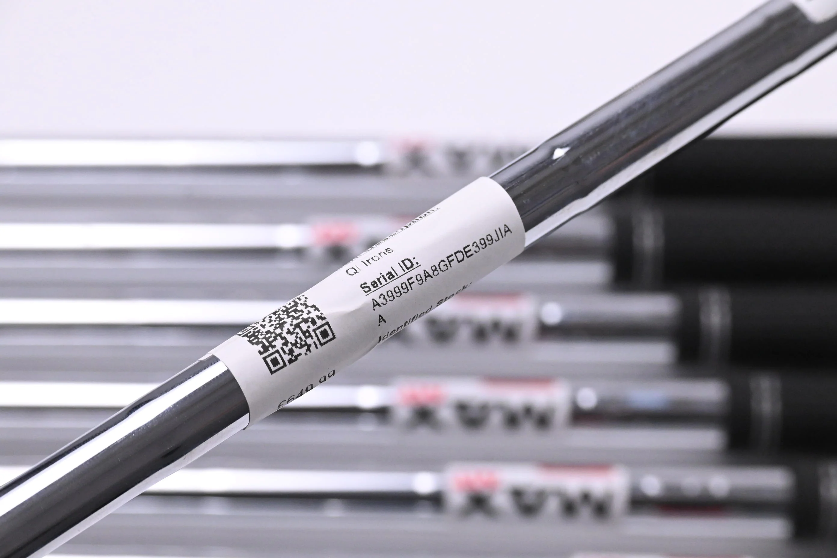 Taylormade Qi Irons / 5-PW+SW / Stiff Flex KBS MAX MT 85 Shafts - Image 6