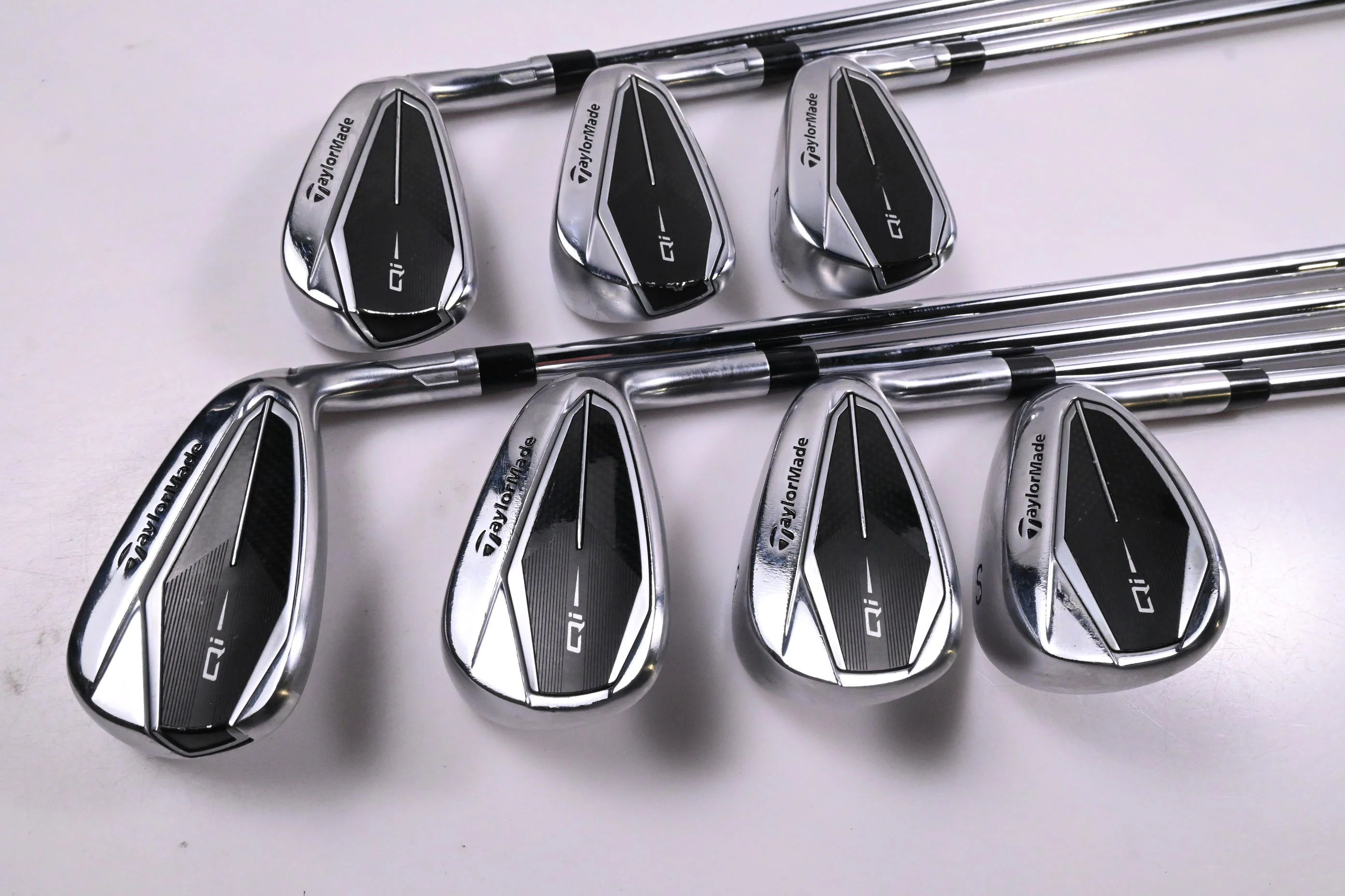 Taylormade Qi Irons / 5-PW+SW / Regular Flex KBS MAX MT 85 Shafts - Image 2