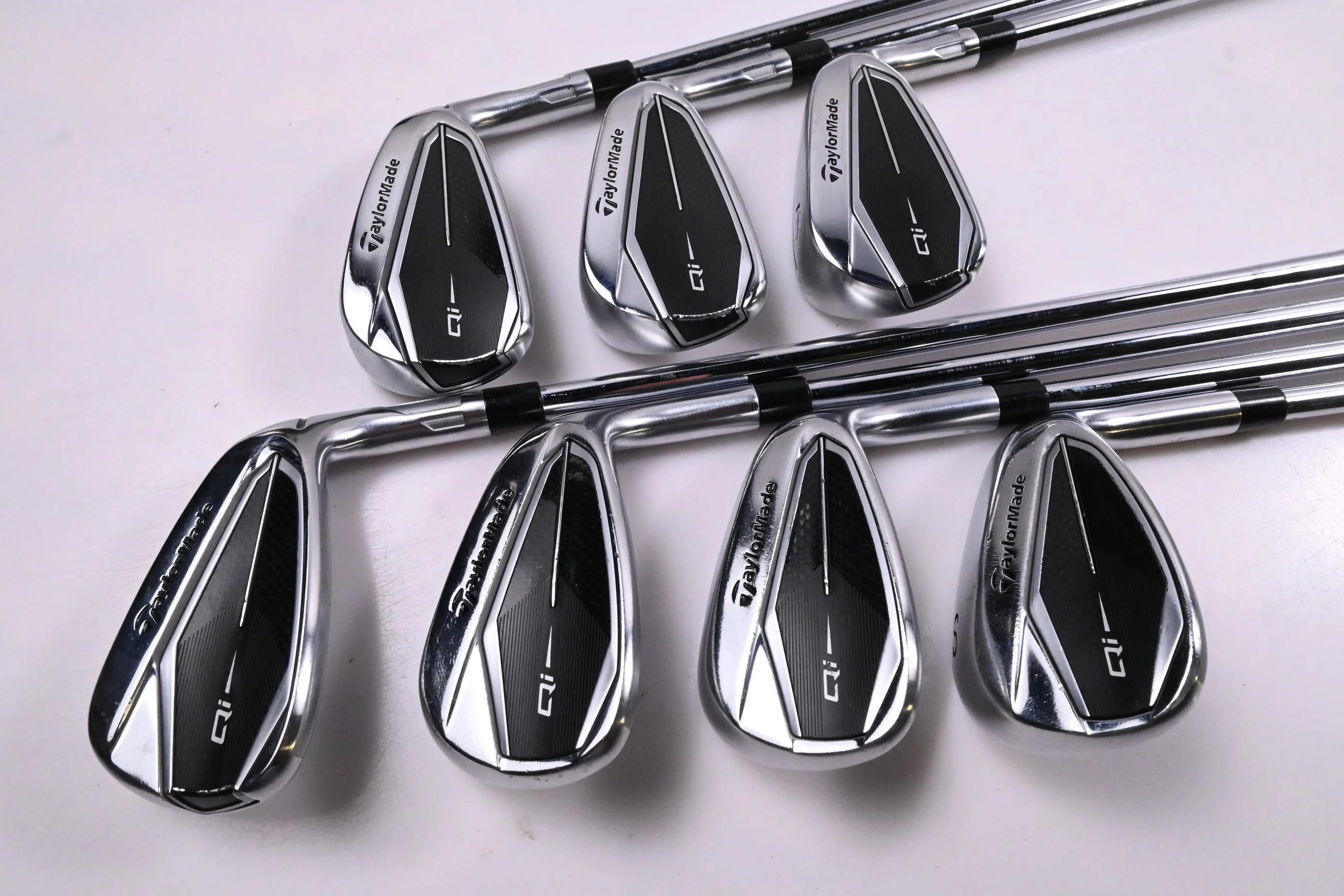 Taylormade Qi Irons / 5-PW+SW / Regular Flex KBS MAX MT 85 Shafts - Image 2