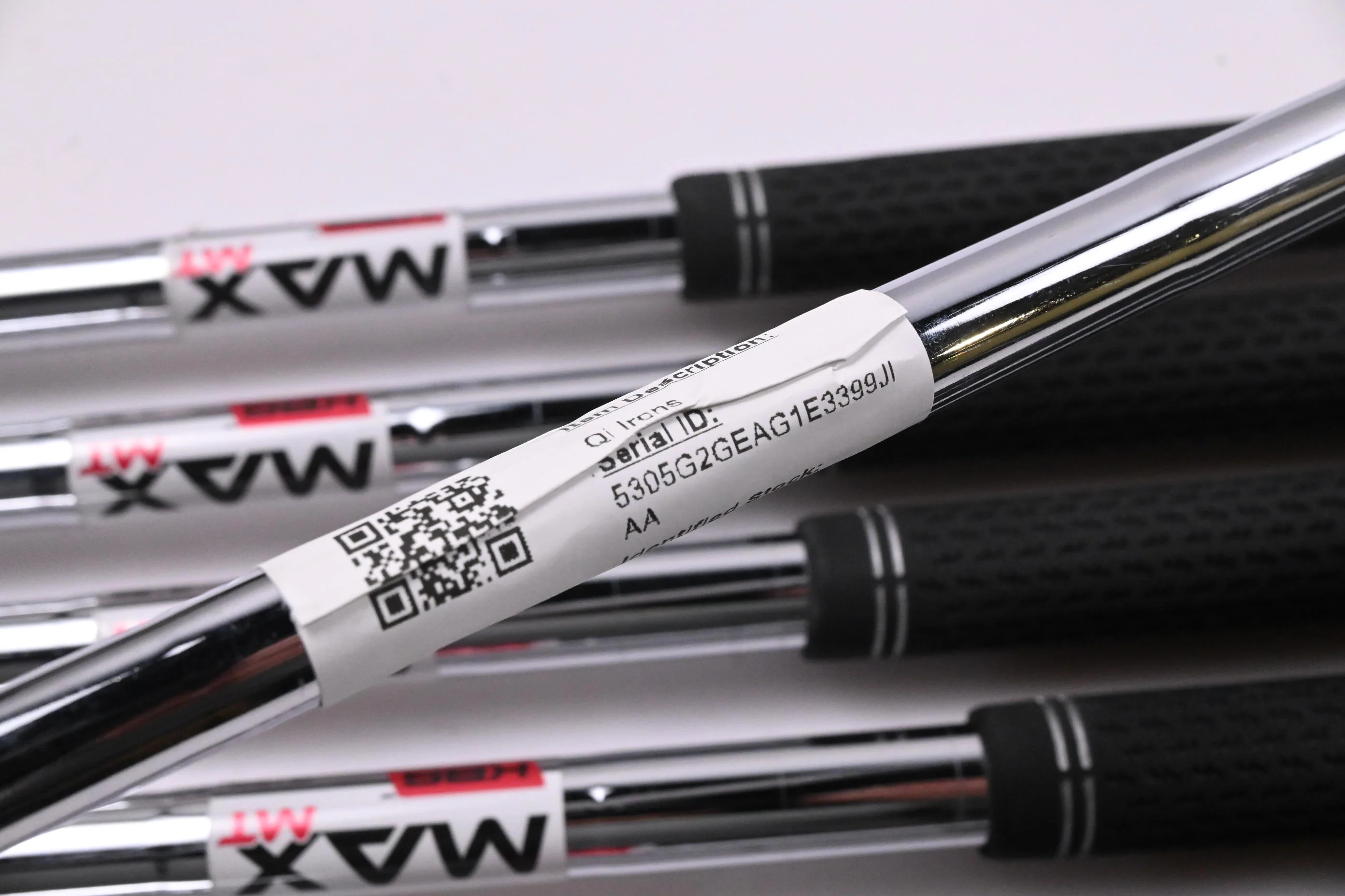 Taylormade Qi Irons / 5-PW+SW / Regular Flex KBS MAX MT 85 Shafts - Image 6