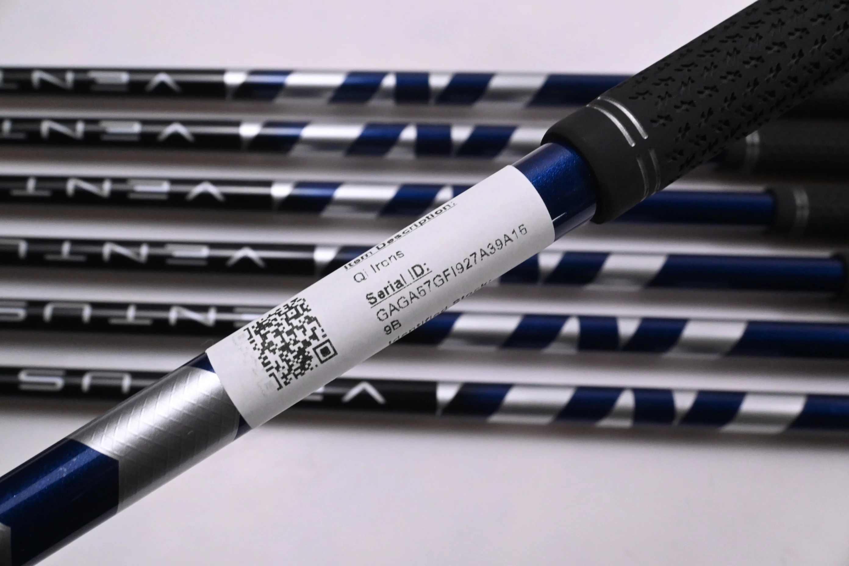 Taylormade Qi Irons / 4-PW / Stiff Flex Ventus TR Blue 7 Shafts - Image 6