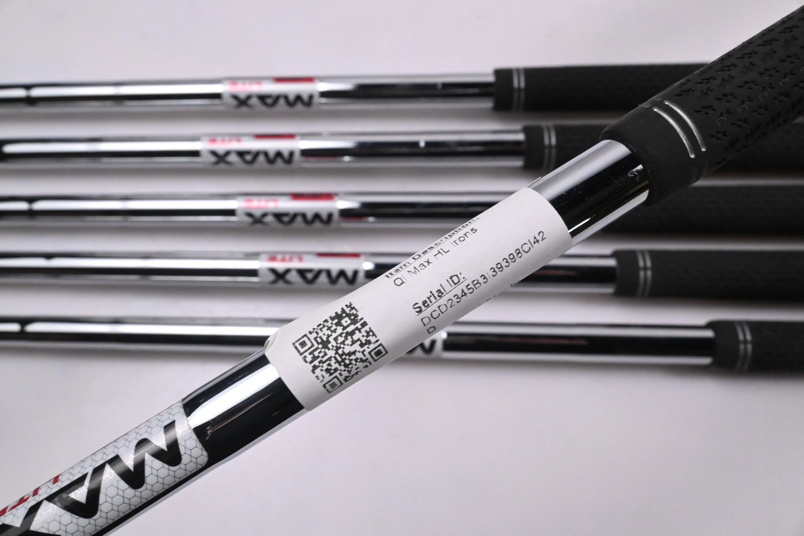 Taylormade Qi Max HL Irons / 5-PW / Regular Flex KBS MAX Lite Shafts - Image 6