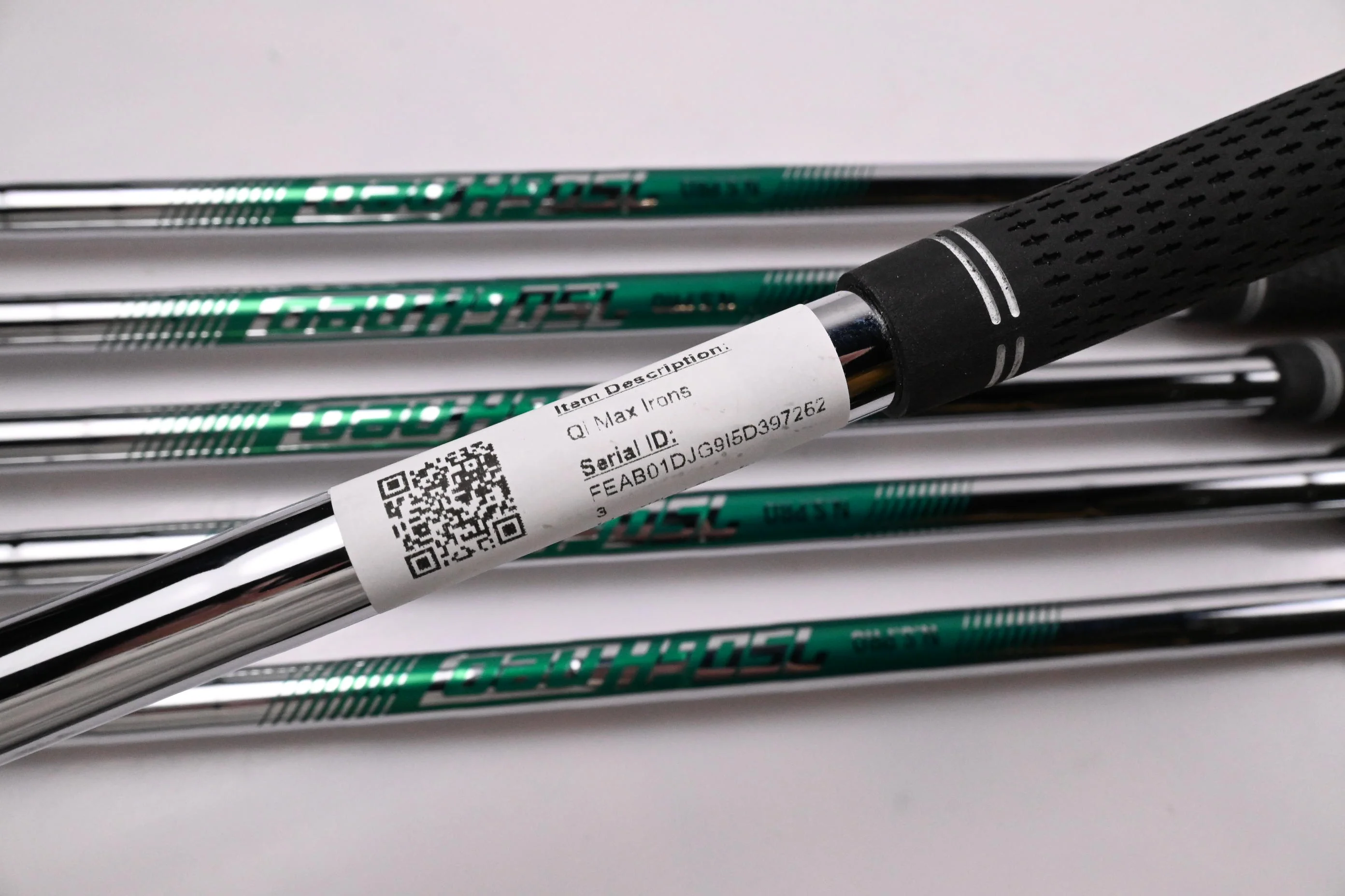Taylormade Qi Max Irons / 6-PW+AW / Regular Flex N.S.Pro 750GH Neo Shafts - Image 6