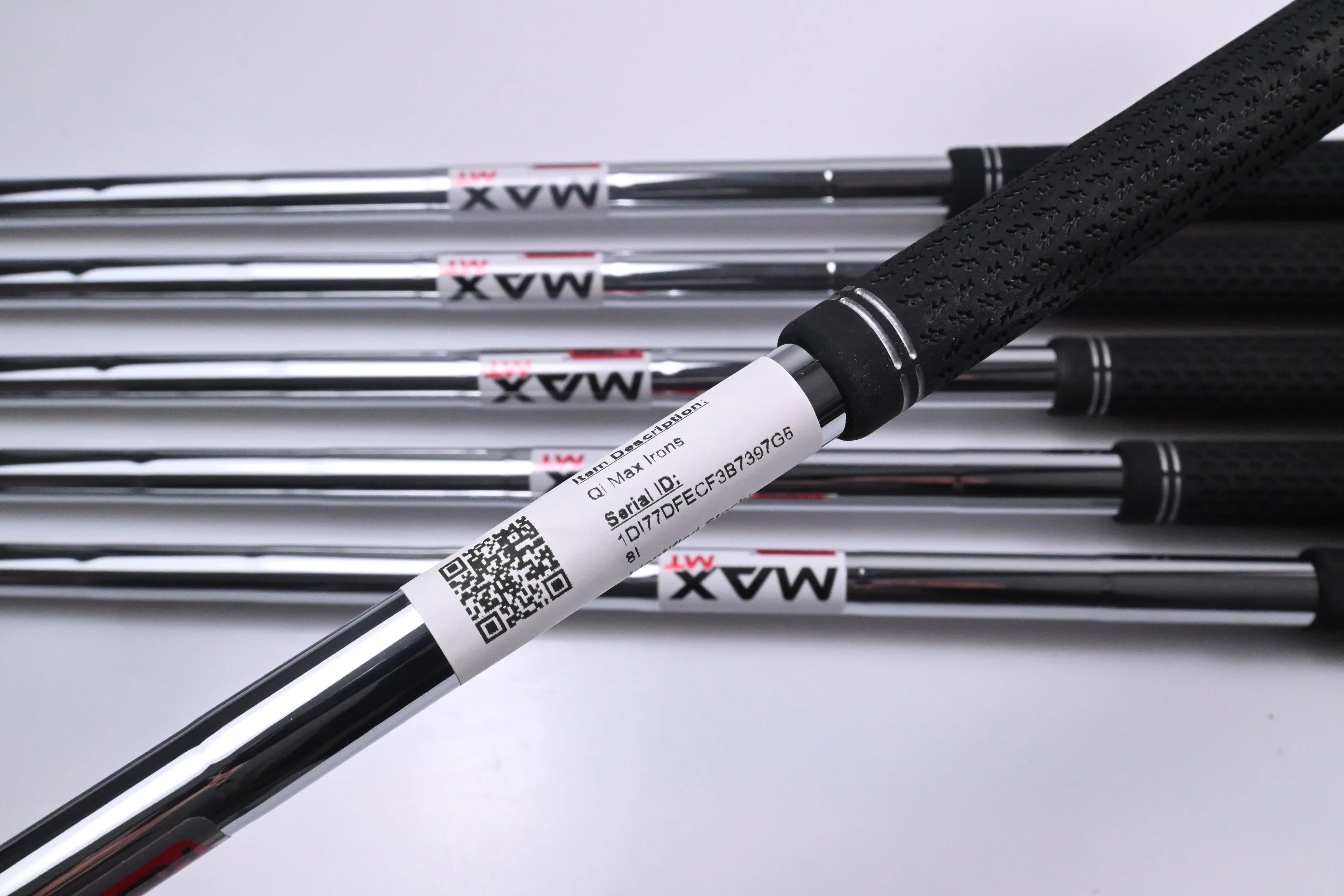 Taylormade Qi Max Irons / 5-PW / Stiff Flex KBS MAX MT 85 Shafts - Image 6
